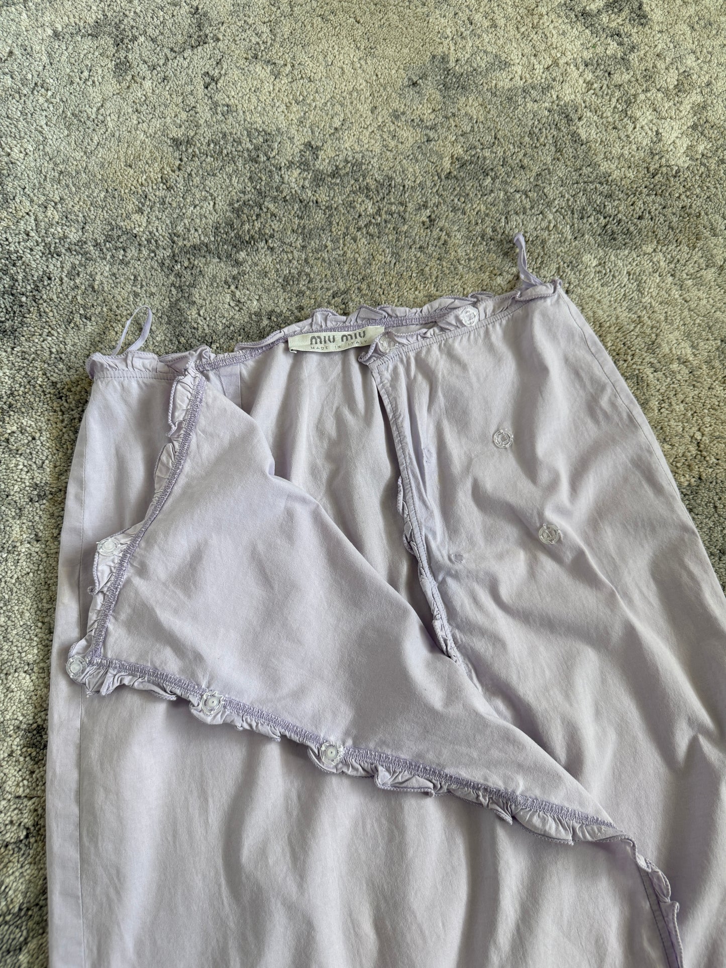 Prada SS1999 Cotton skirt