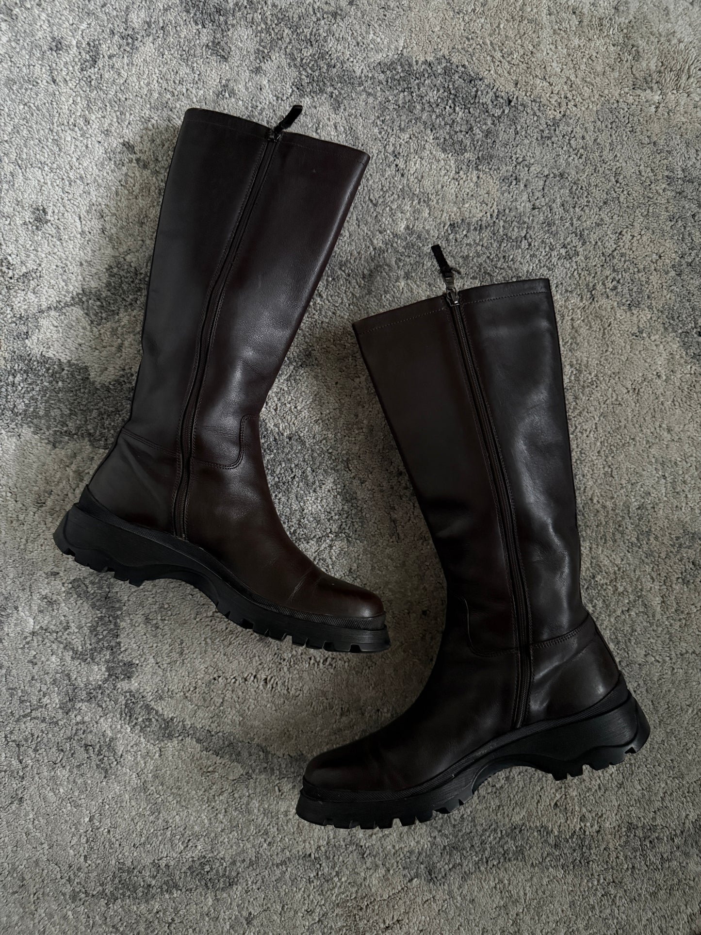 Prada FW2003 combats boots