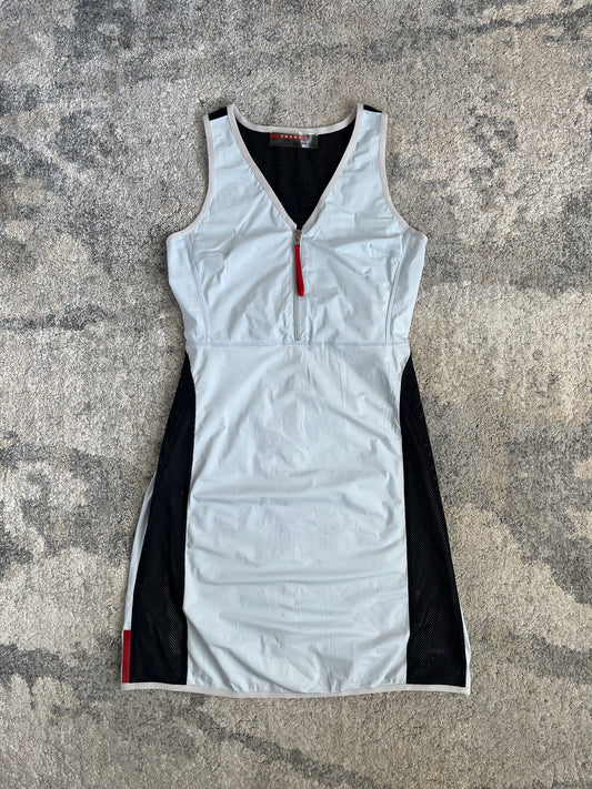 Prada 1999 nylon & mesh dress