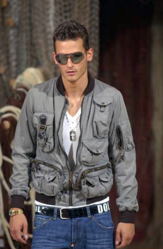 D&G SS2003 hunting cotton jacket