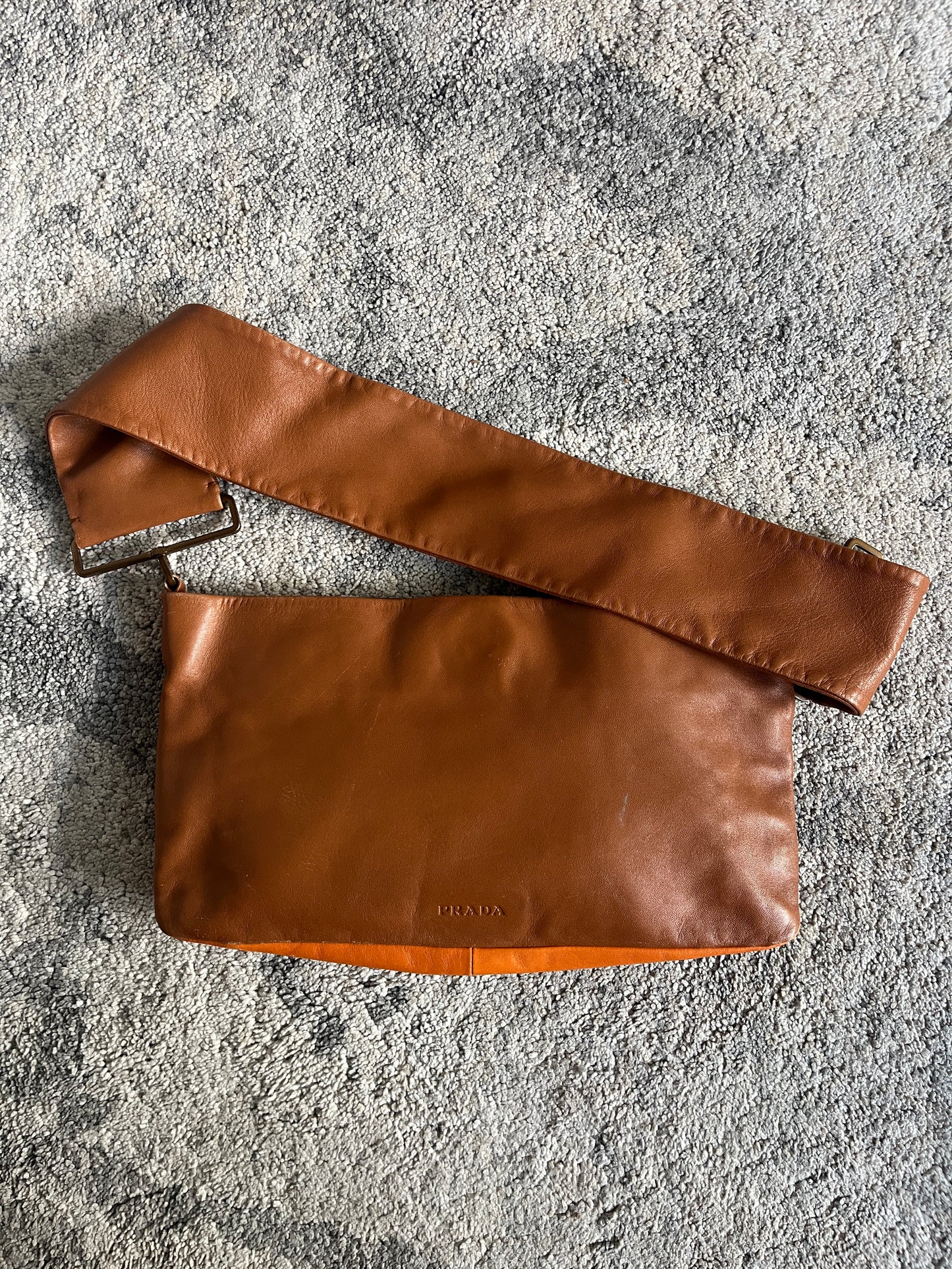 Prada SS2001 leather hand bag