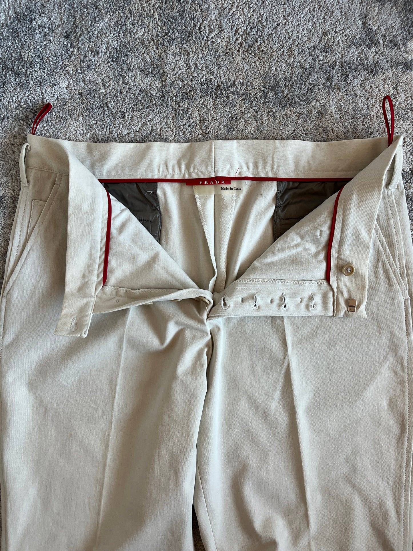 Prada 2000's cotton pants