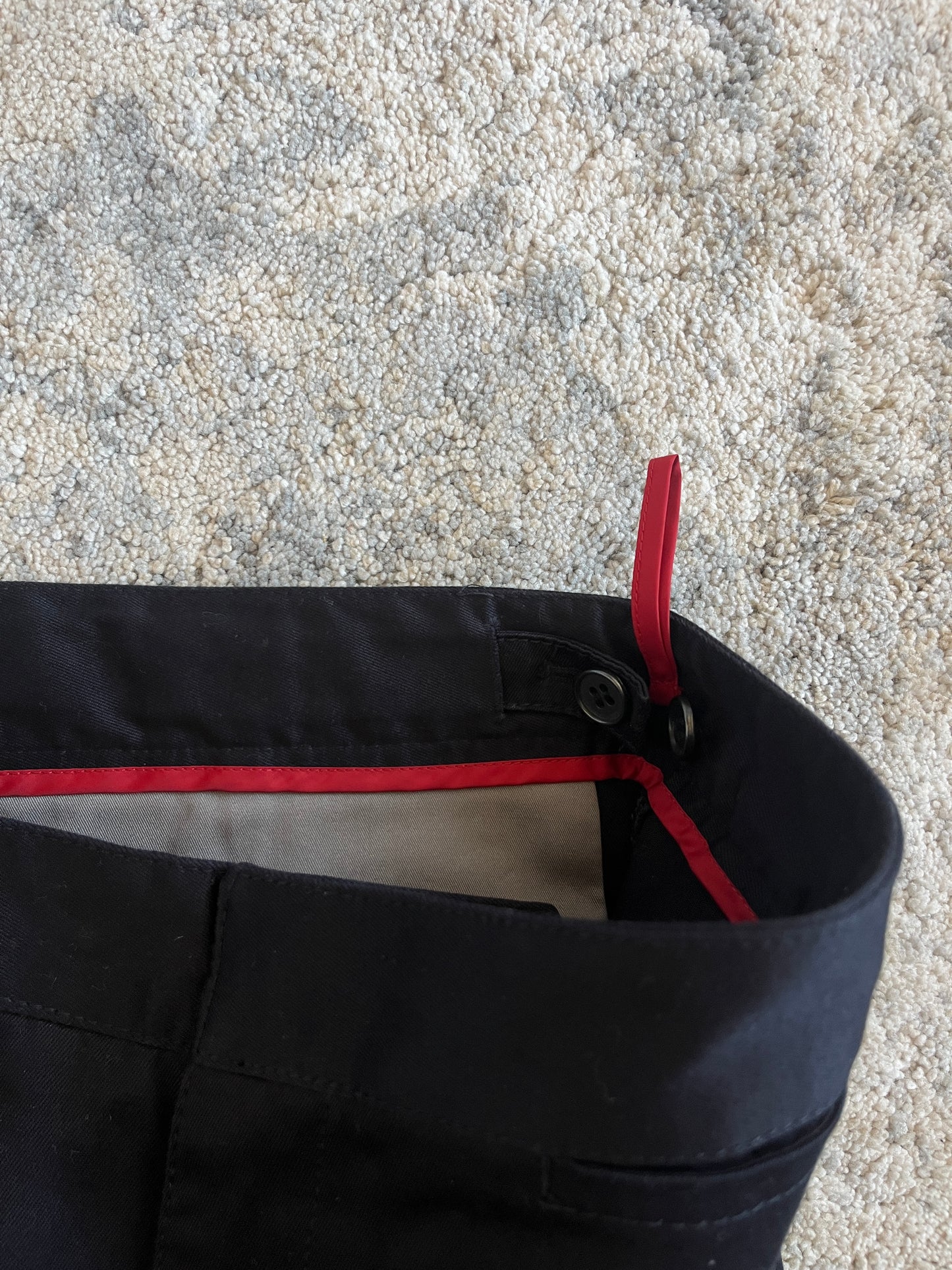 Prada 2003 Luna Rossa cotton pants