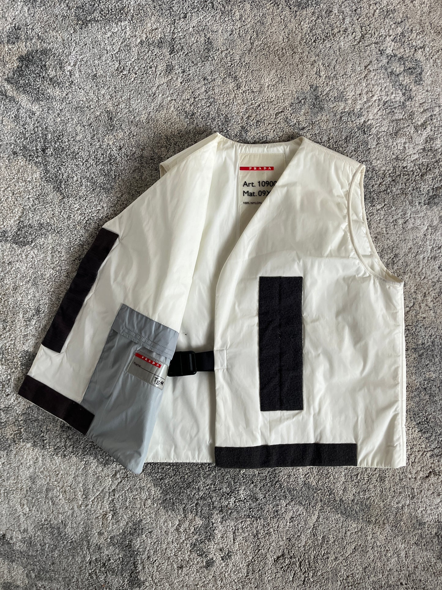 Prada SS19999 kimono nylon padded vest