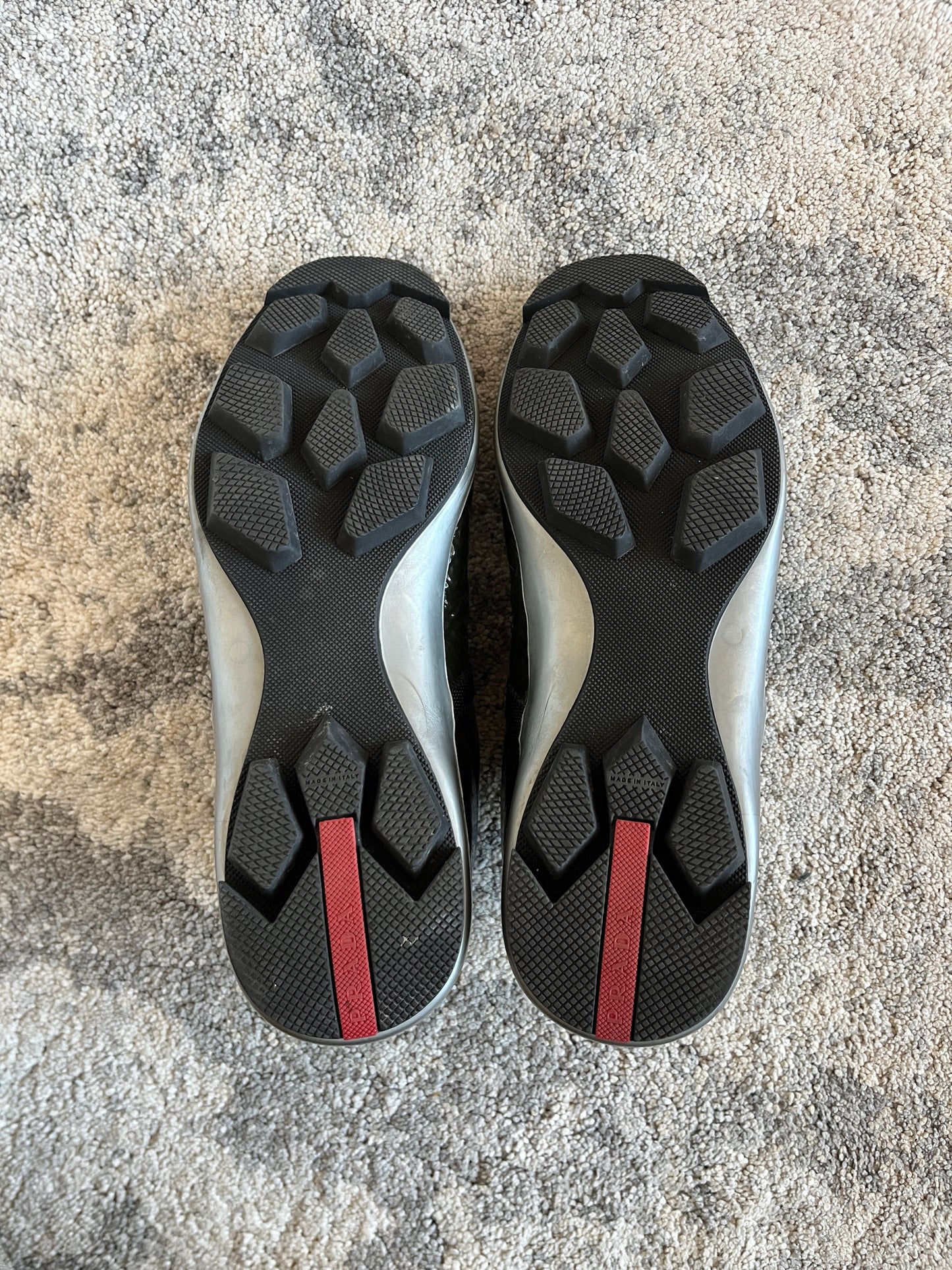 Prada 2000's patent leather soccer trainers