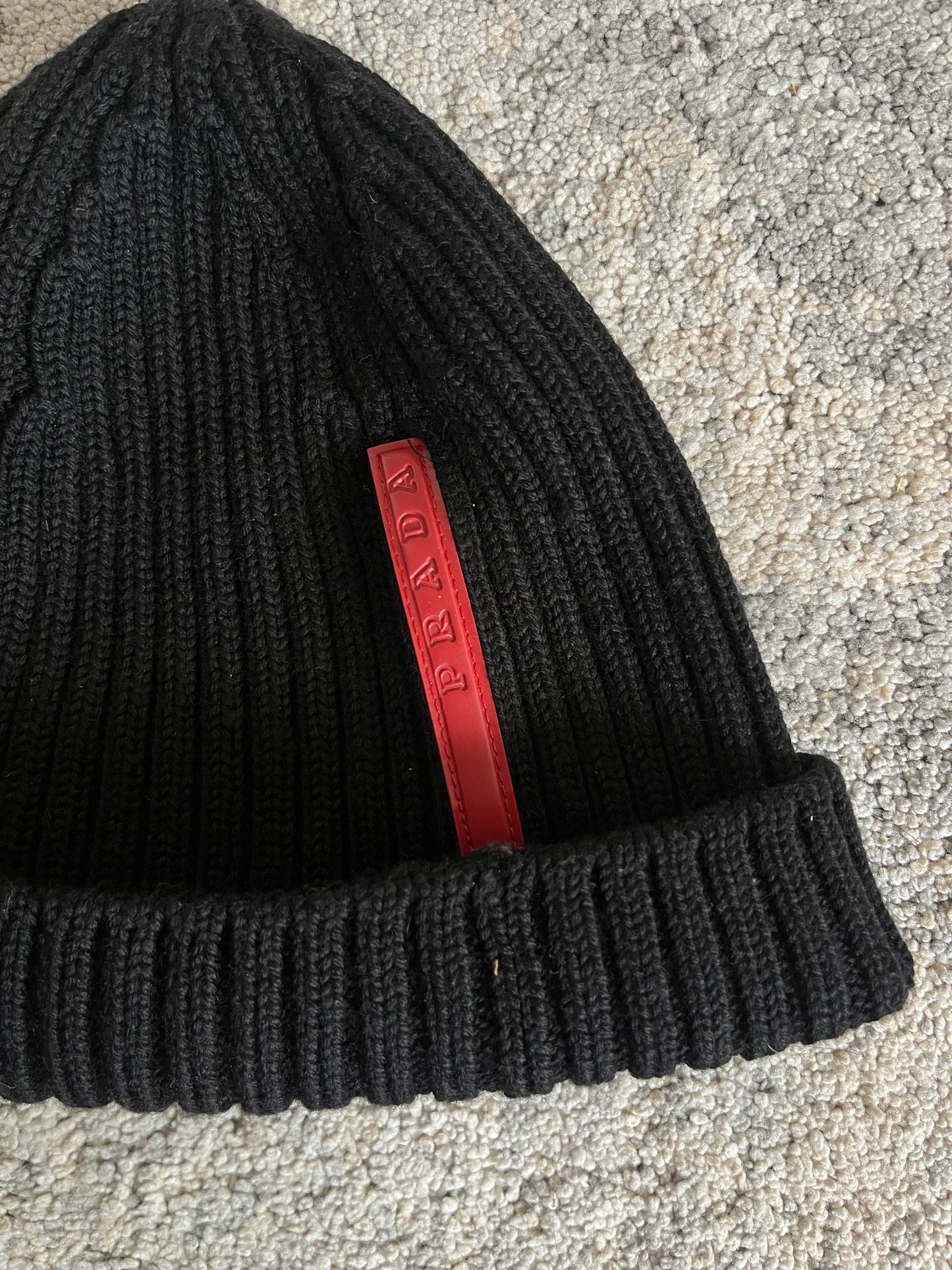 Prada 2000's wool beanie