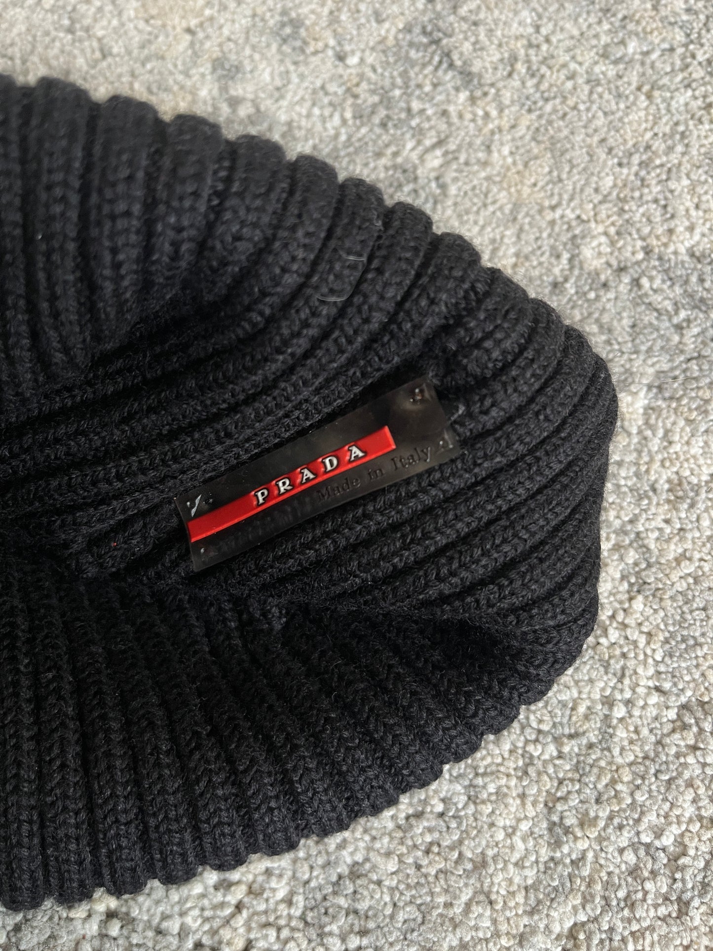 Prada 2000's wool beanie
