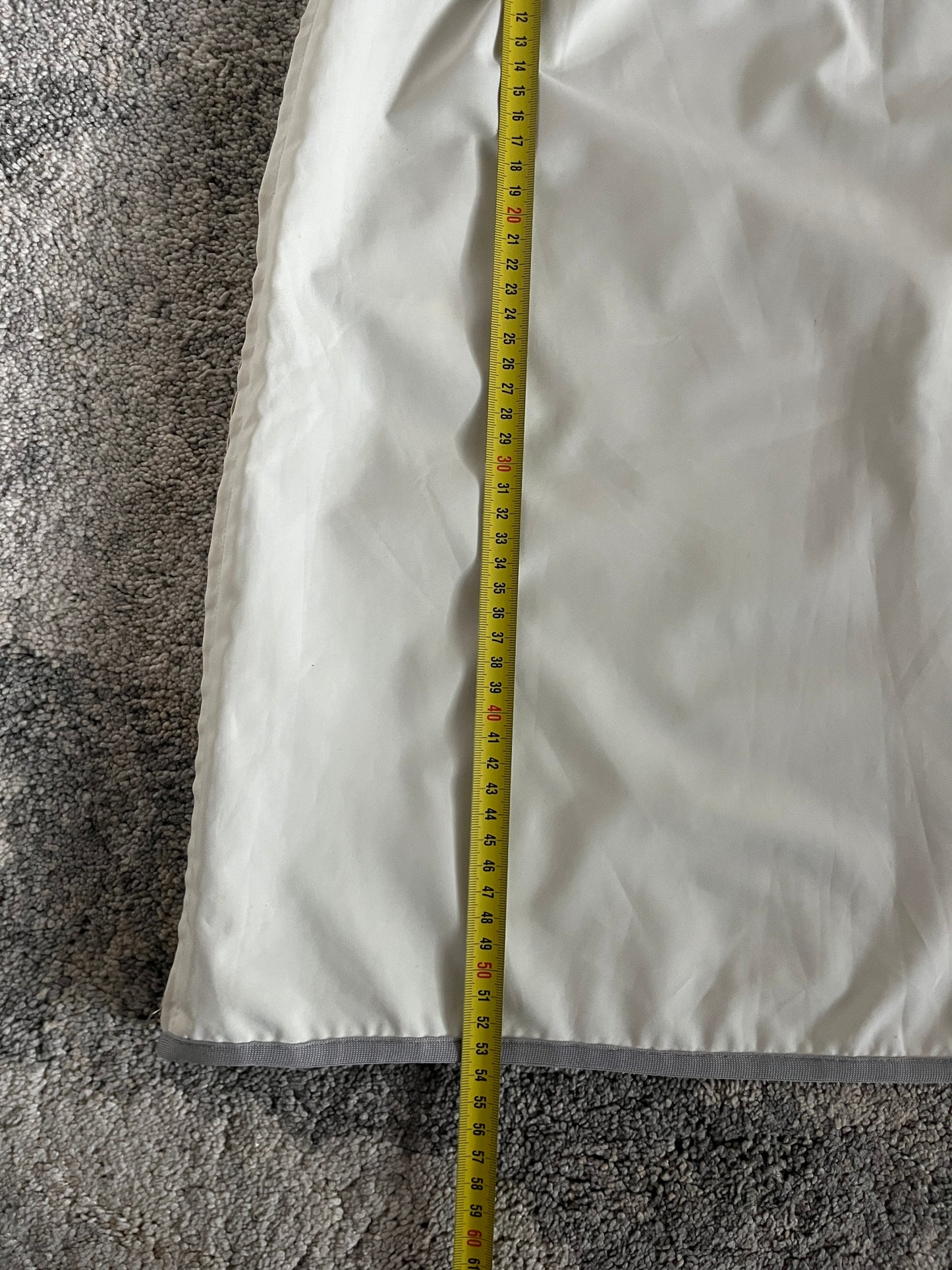 Prada 1999 nylon zip skirt