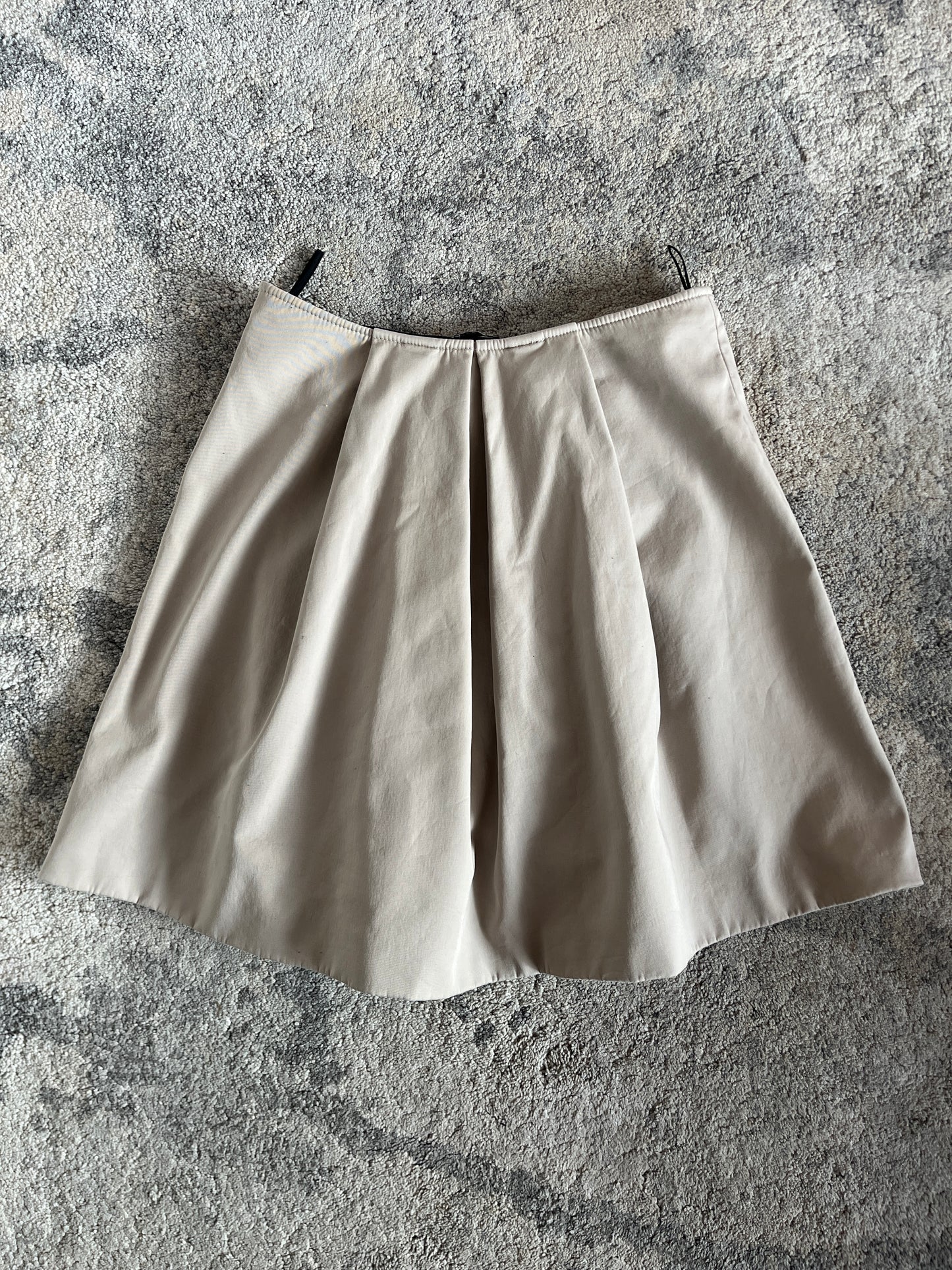 Miu Miu 2007 heavy cotton skirt