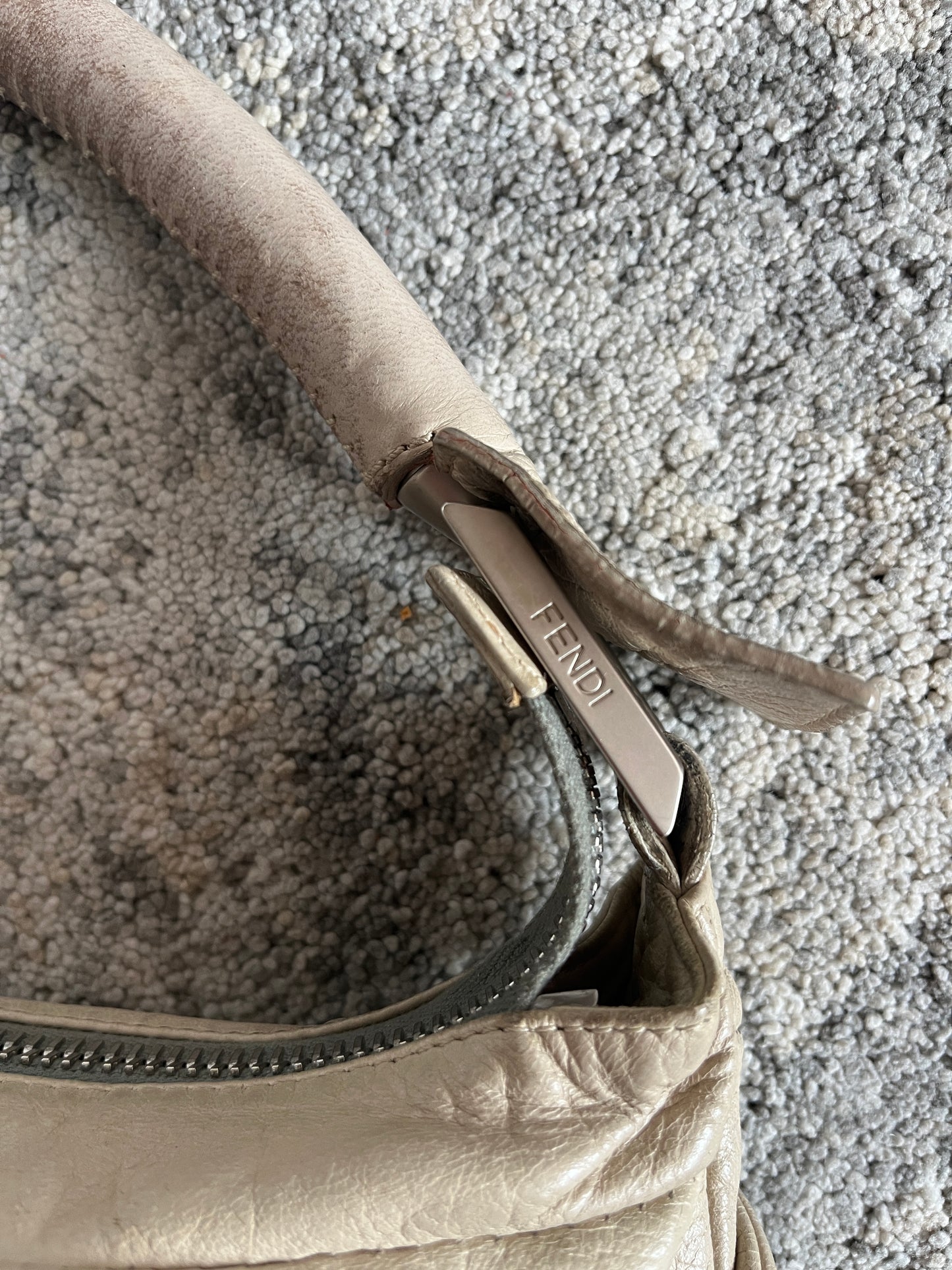 Fendi 2000's bondage leather handbag