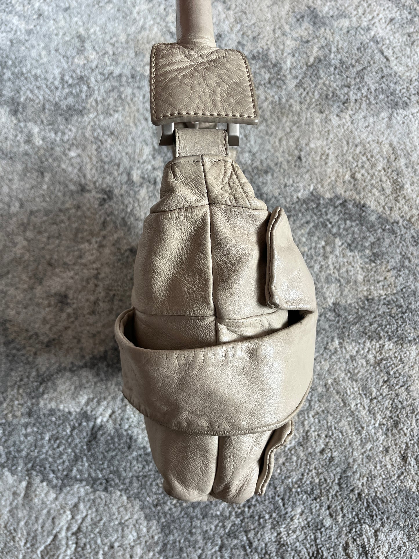 Fendi 2000's bondage leather handbag