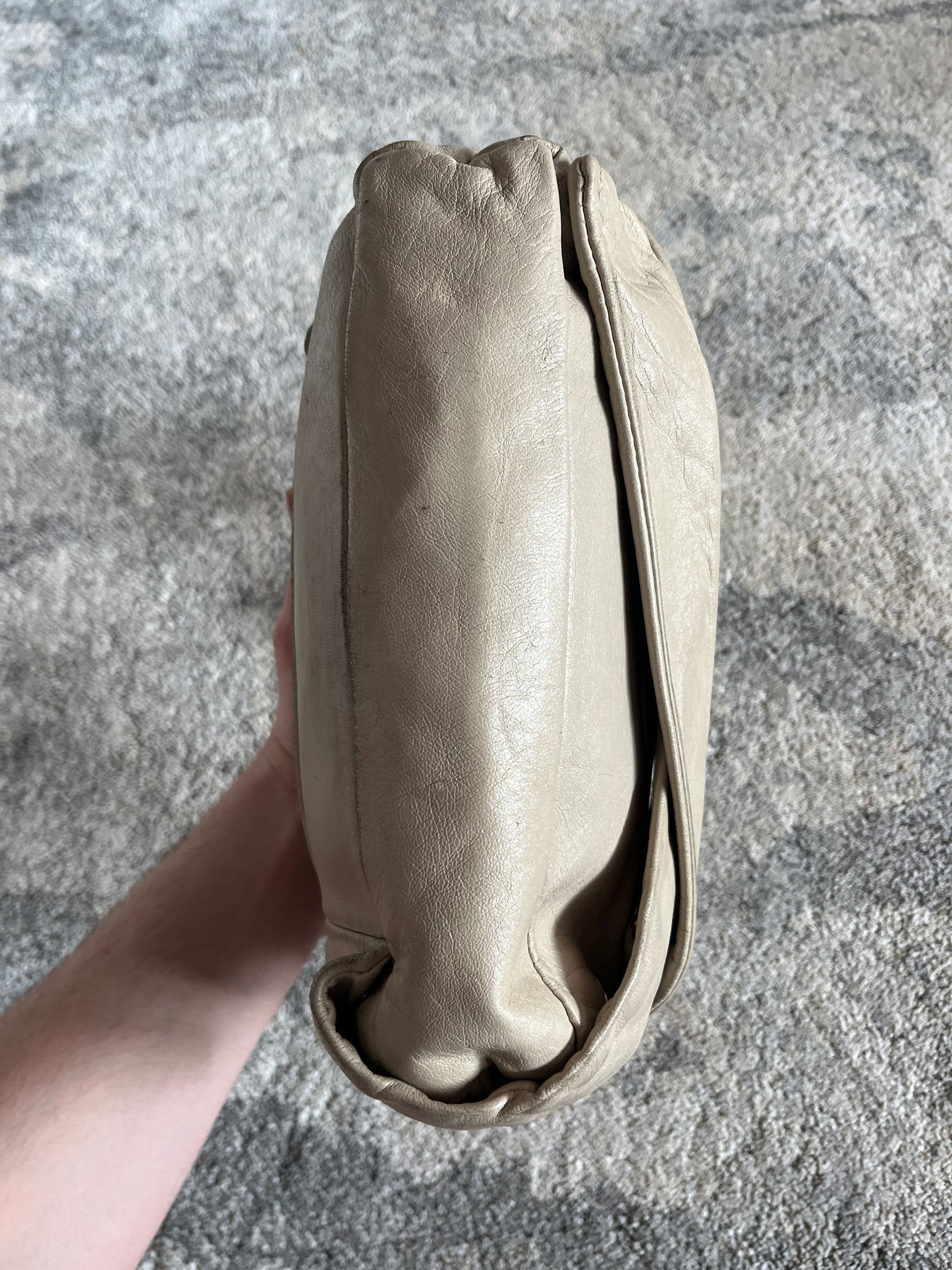 Fendi 2000's bondage leather handbag