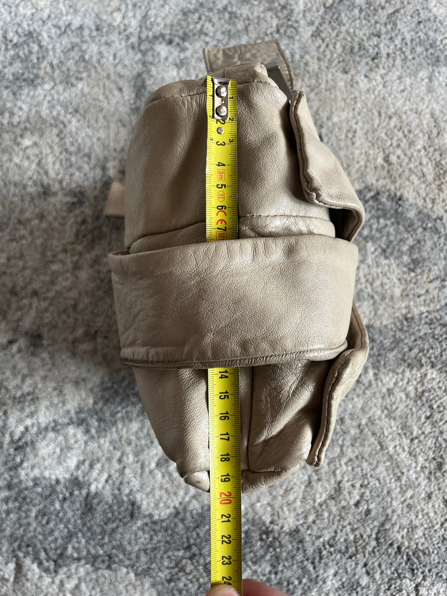 Fendi 2000's bondage leather handbag