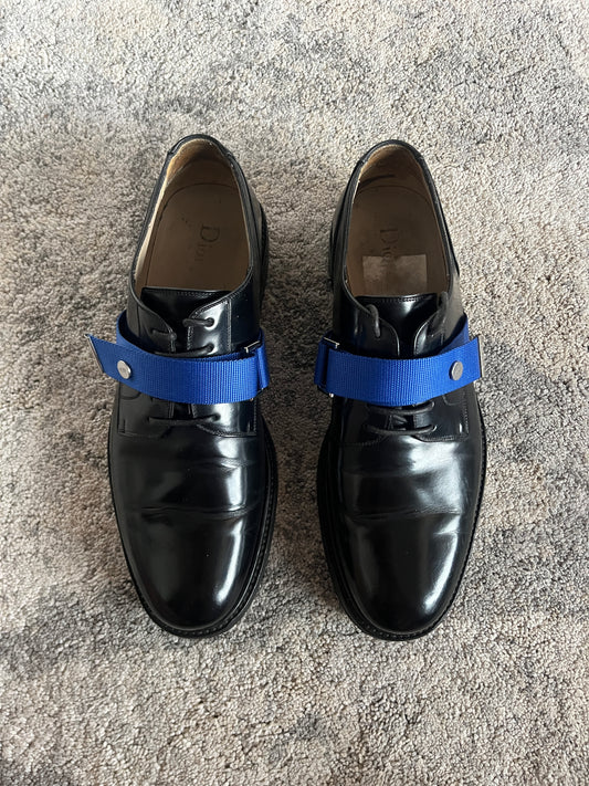 Dior Homme 2010's leather derby with strap