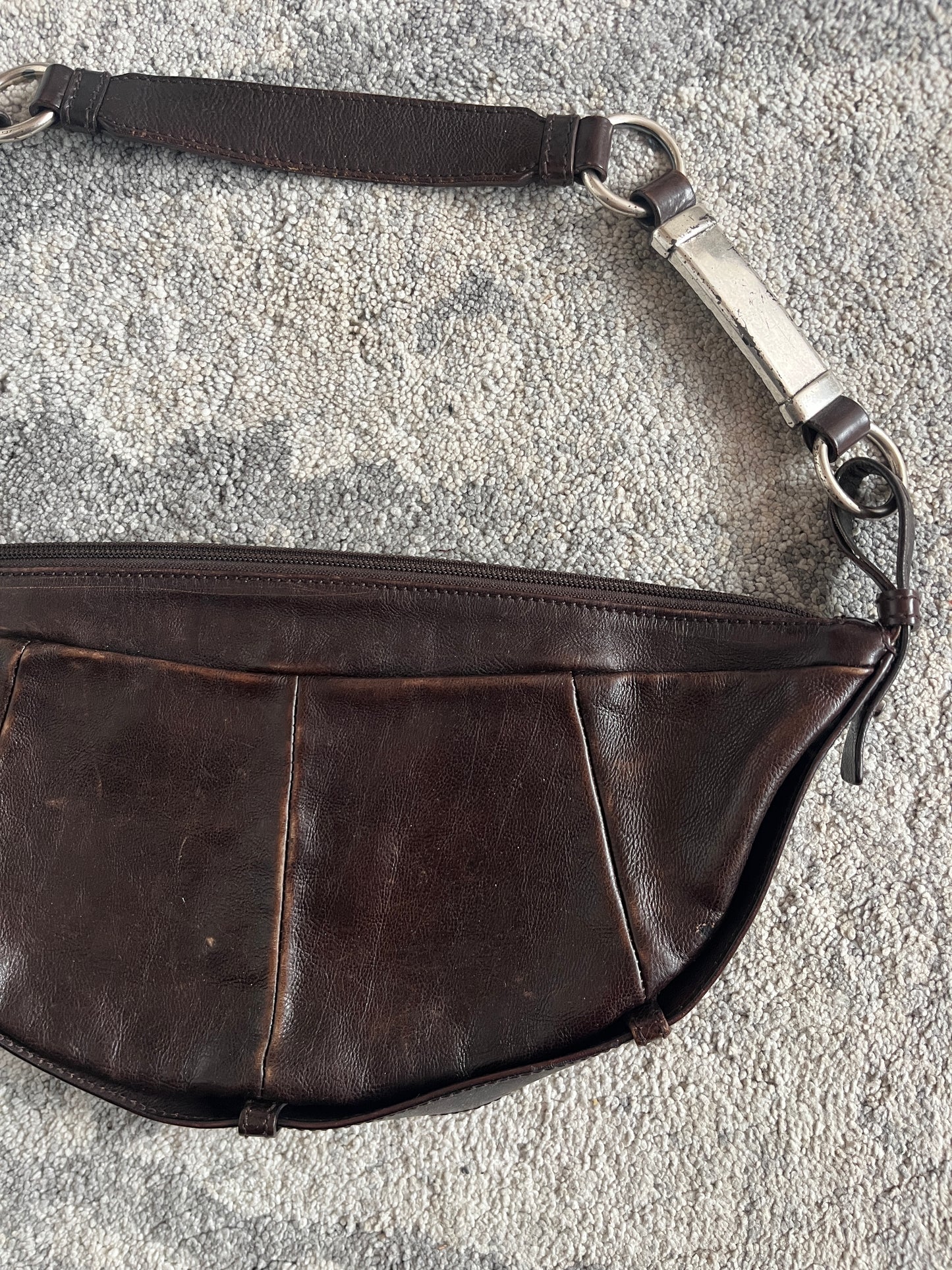 Yves Saint Laurent SS2002 leather mombasa