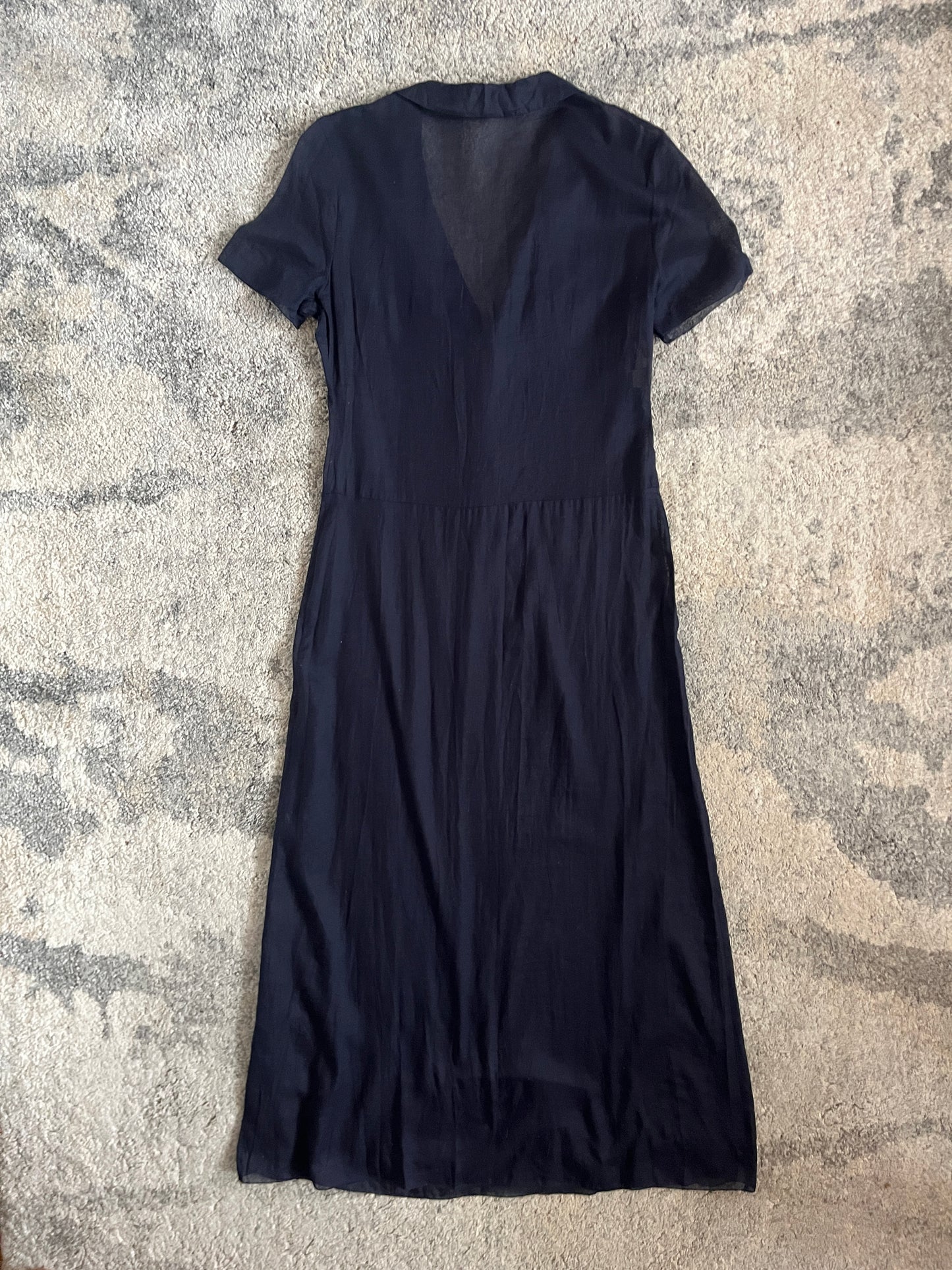 Miu Miu SS1999 transparent cotton dress