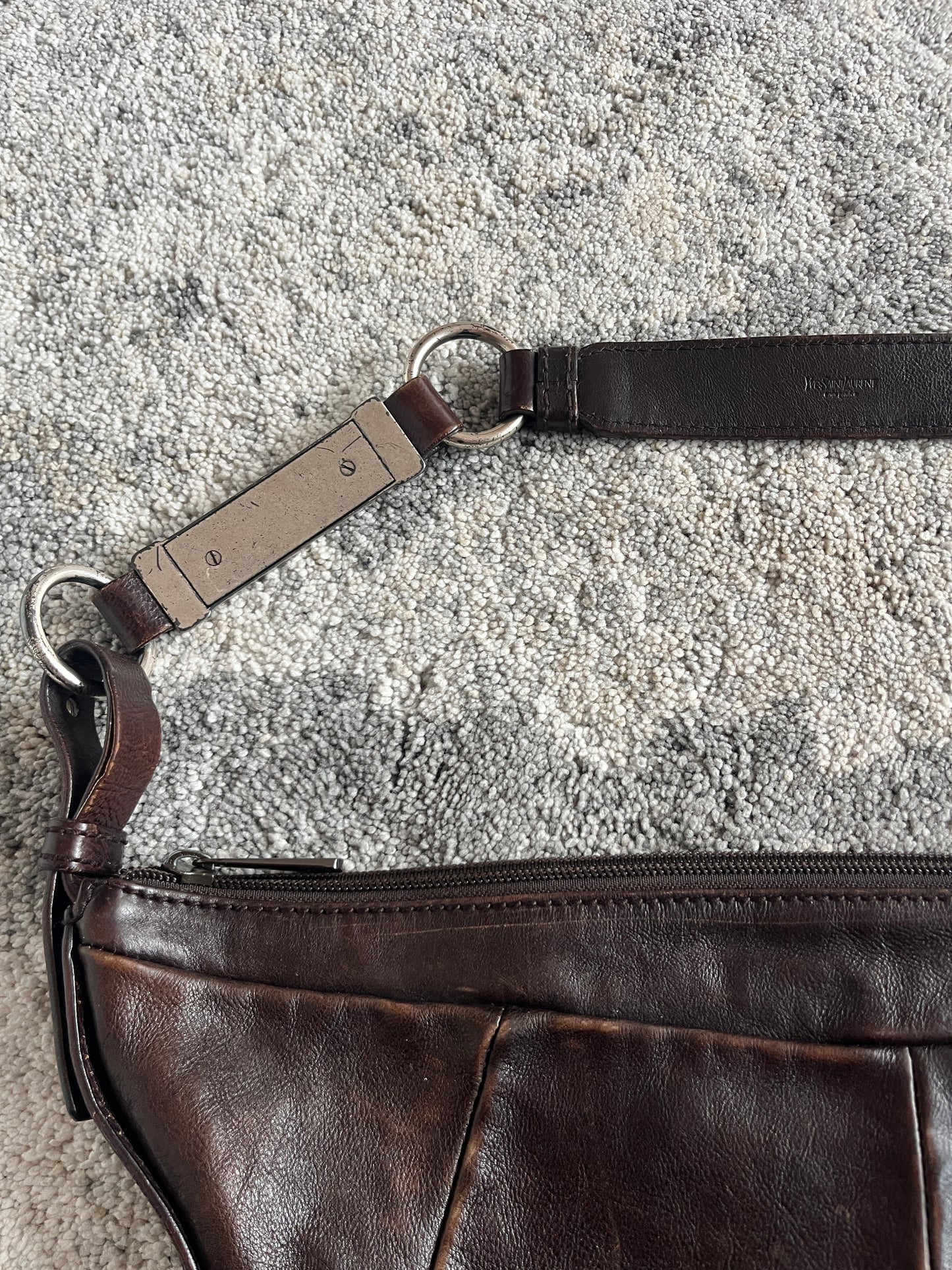 Yves Saint Laurent SS2002 leather mombasa