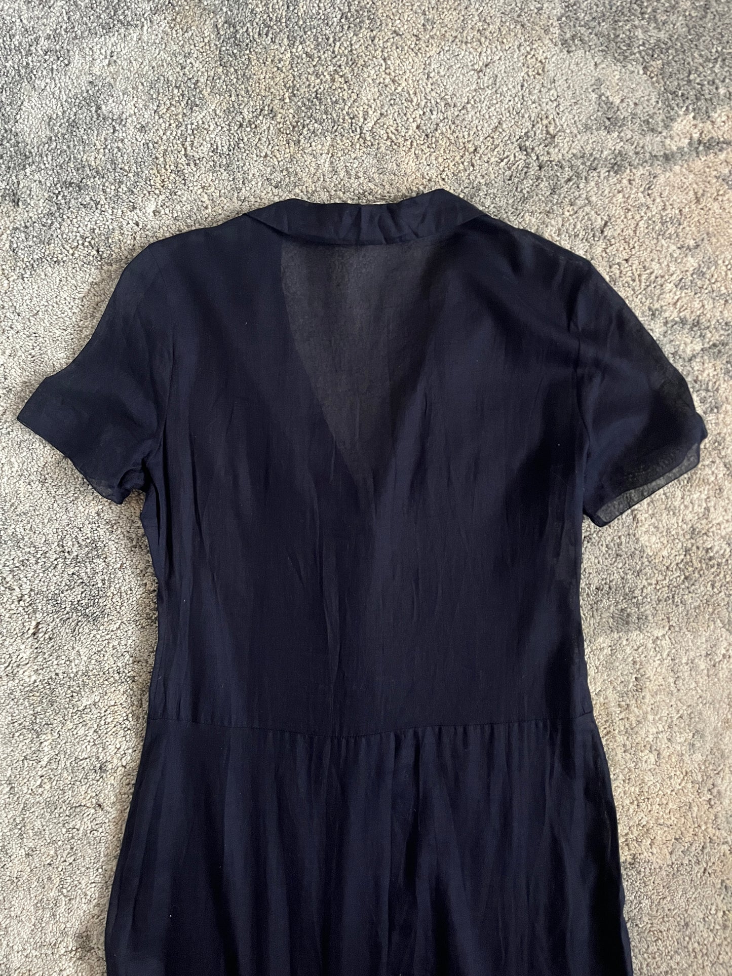 Miu Miu SS1999 transparent cotton dress
