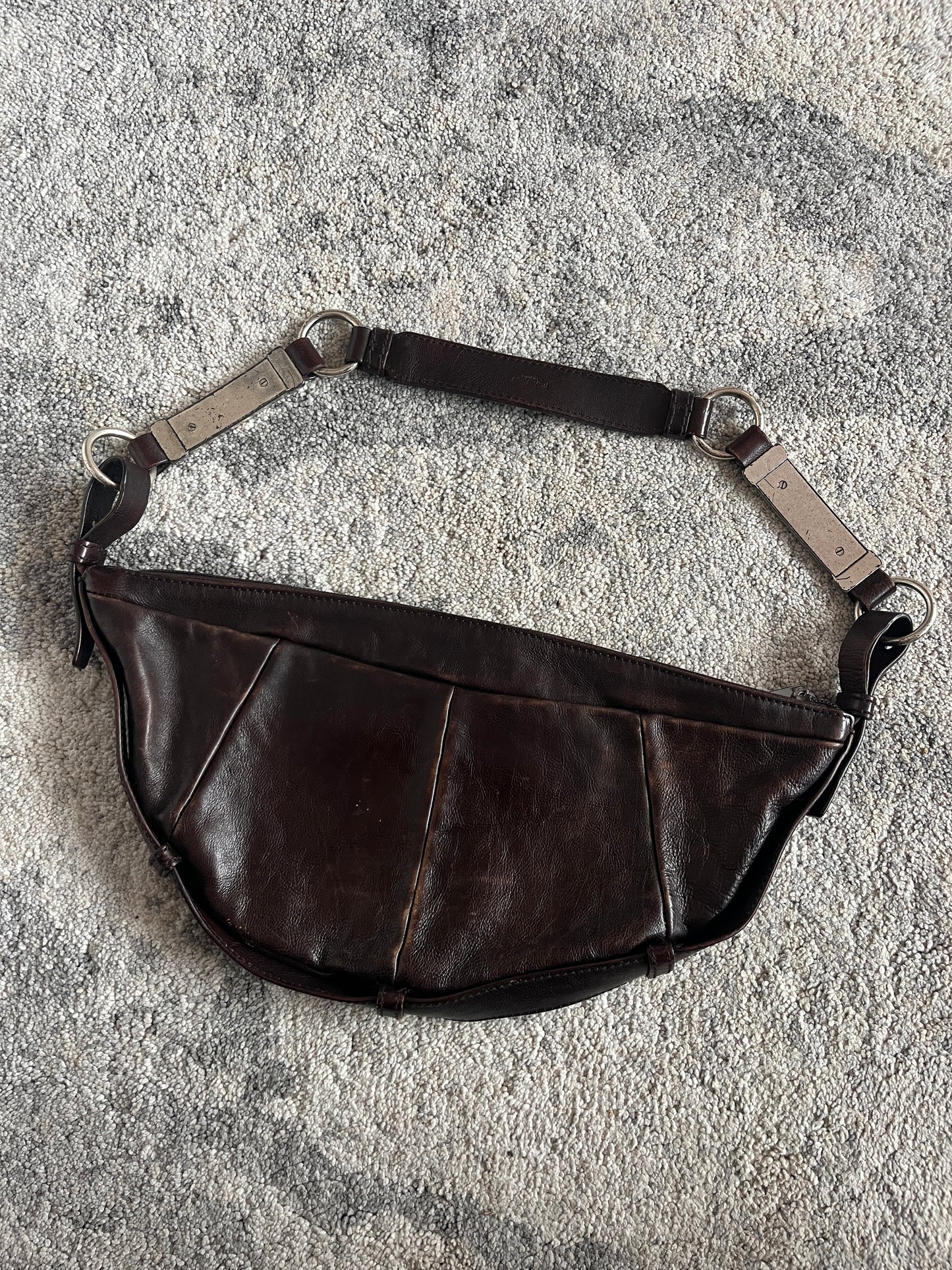 Yves Saint Laurent SS2002 leather mombasa