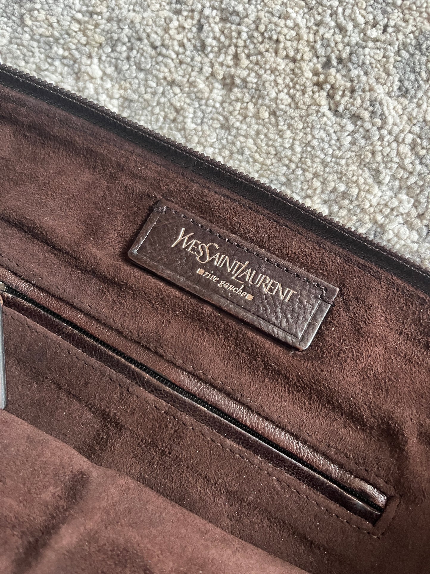 Yves Saint Laurent SS2002 leather mombasa
