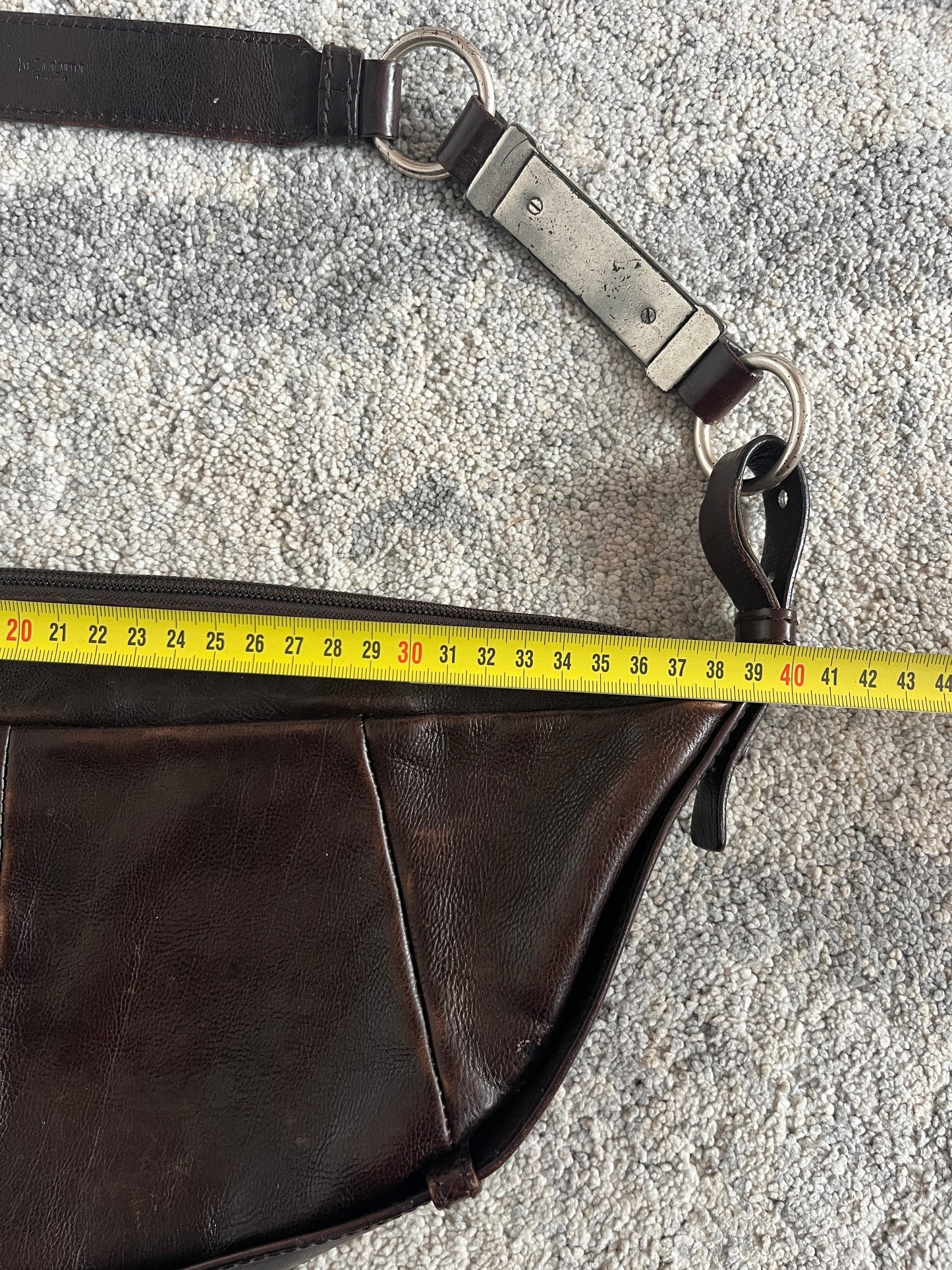 Yves Saint Laurent SS2002 leather mombasa