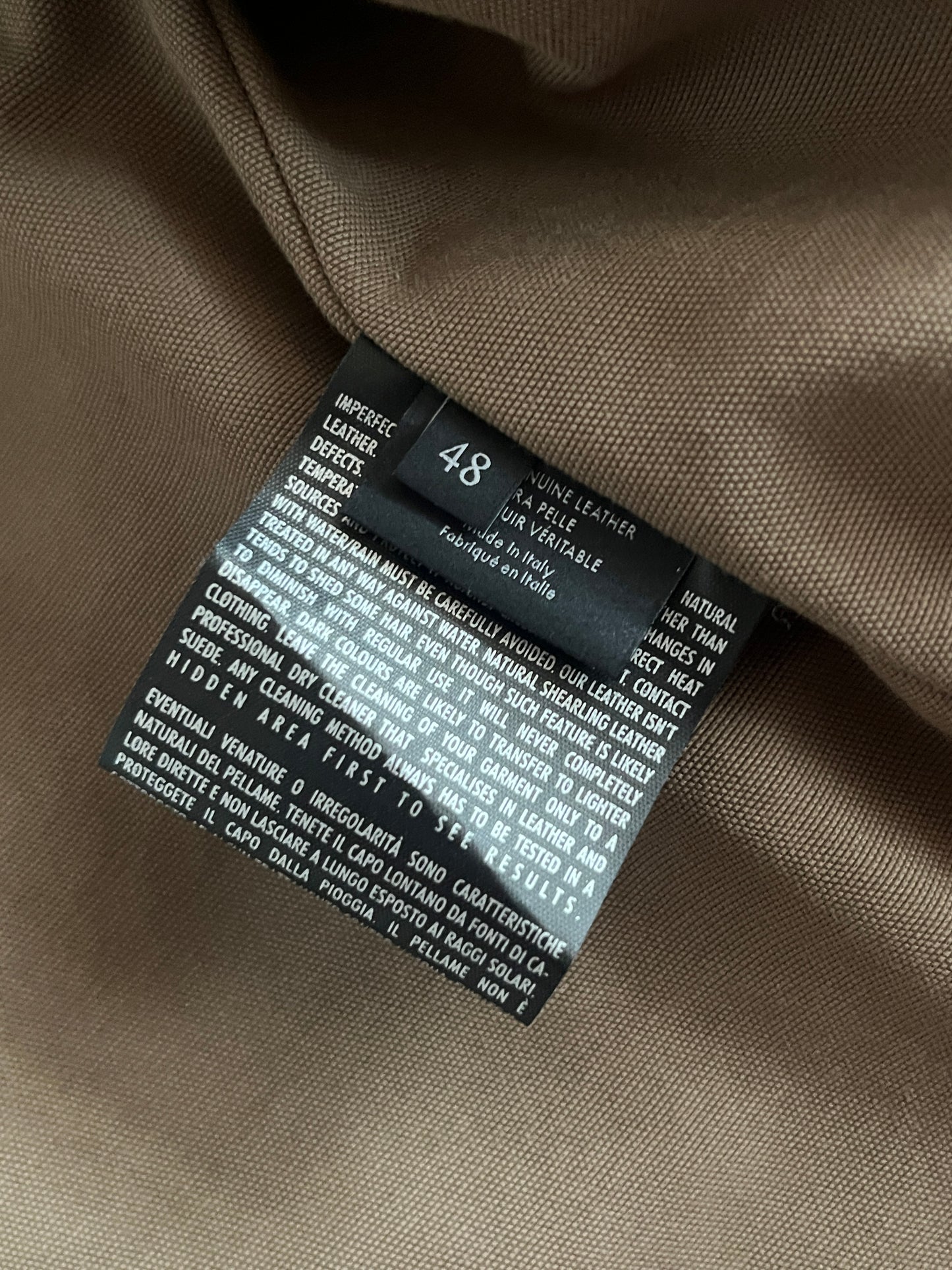 Gucci 2000's suede long coat
