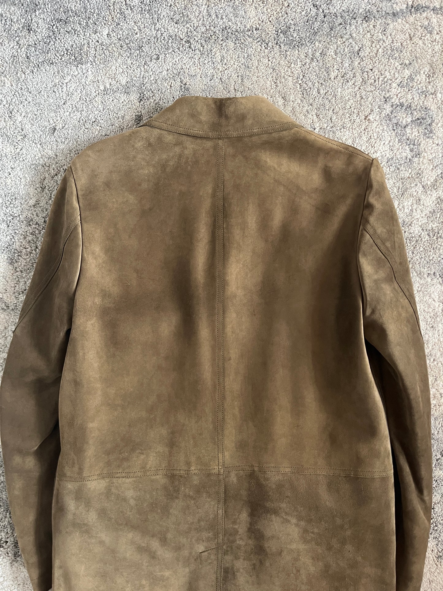 Gucci 2000's suede long coat