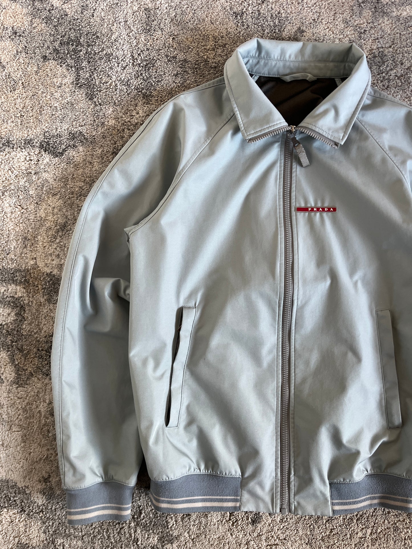 Prada 2009 linea rossa nylon track jacket