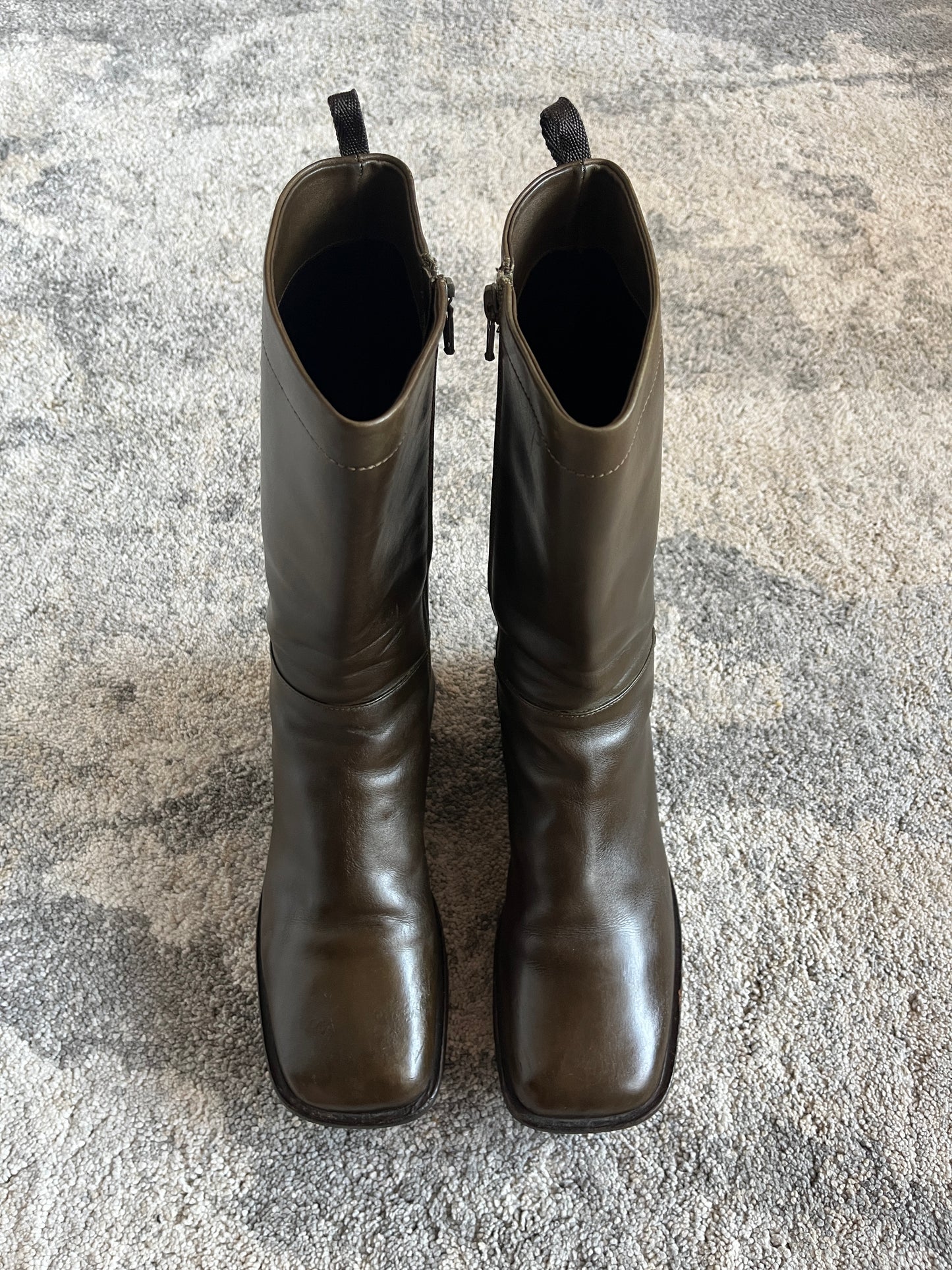 Prada SS1999 leather boots