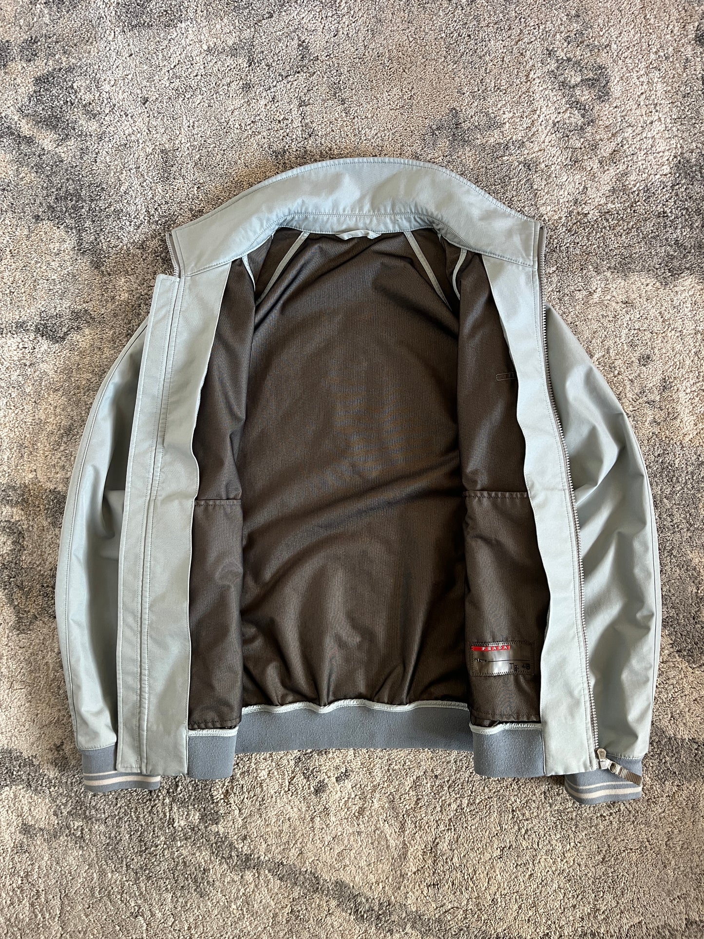 Prada 2009 linea rossa nylon track jacket