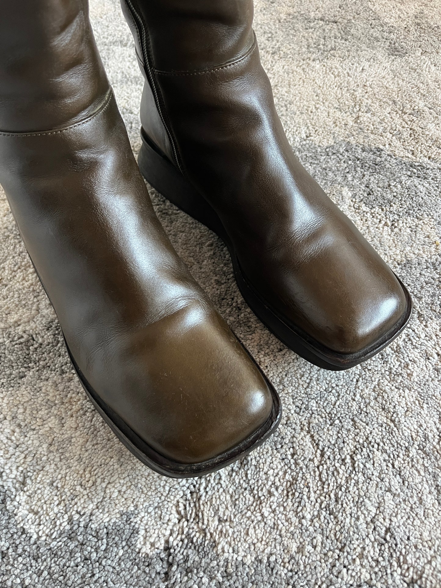 Prada SS1999 leather boots