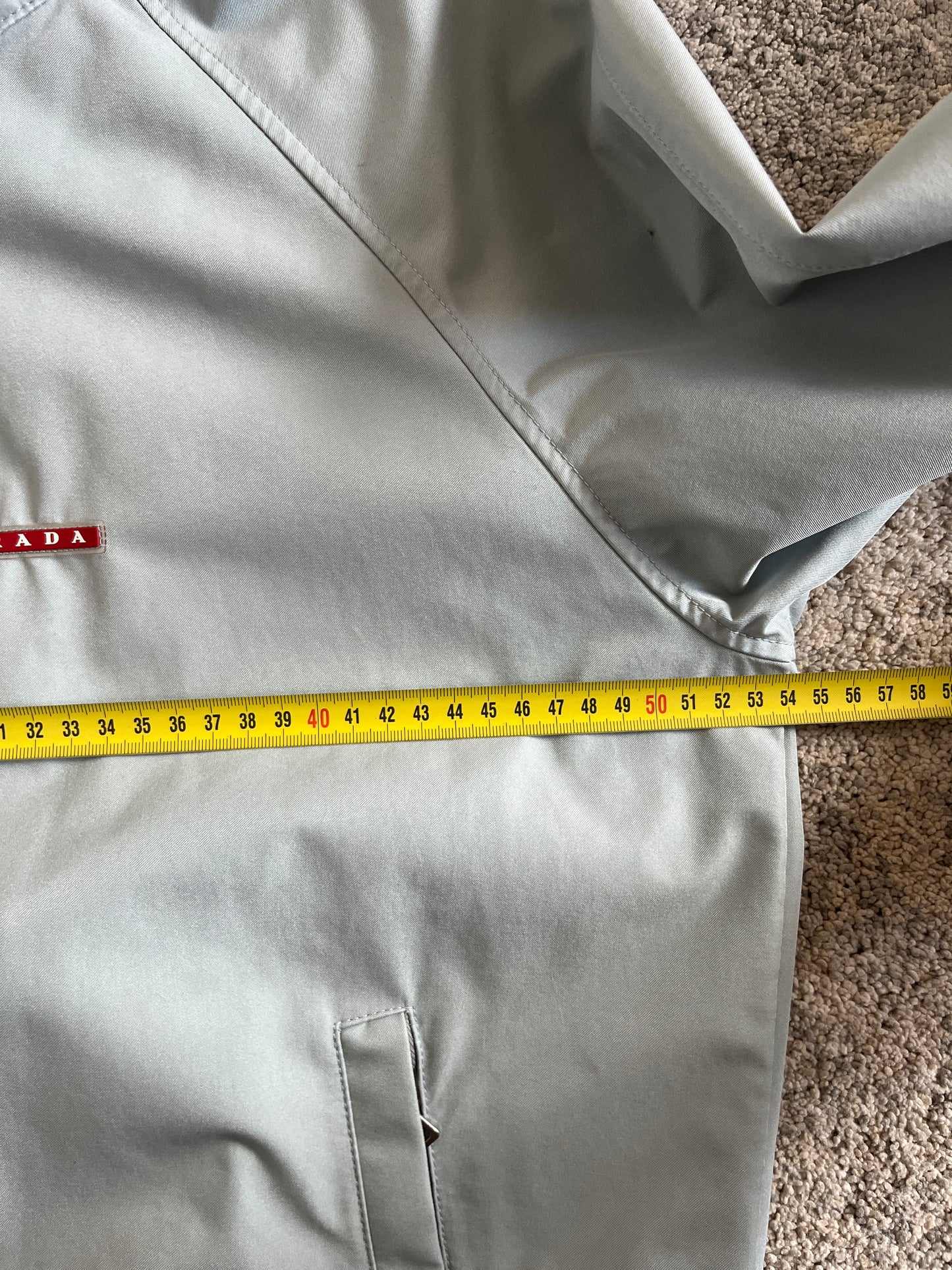 Prada 2009 linea rossa nylon track jacket