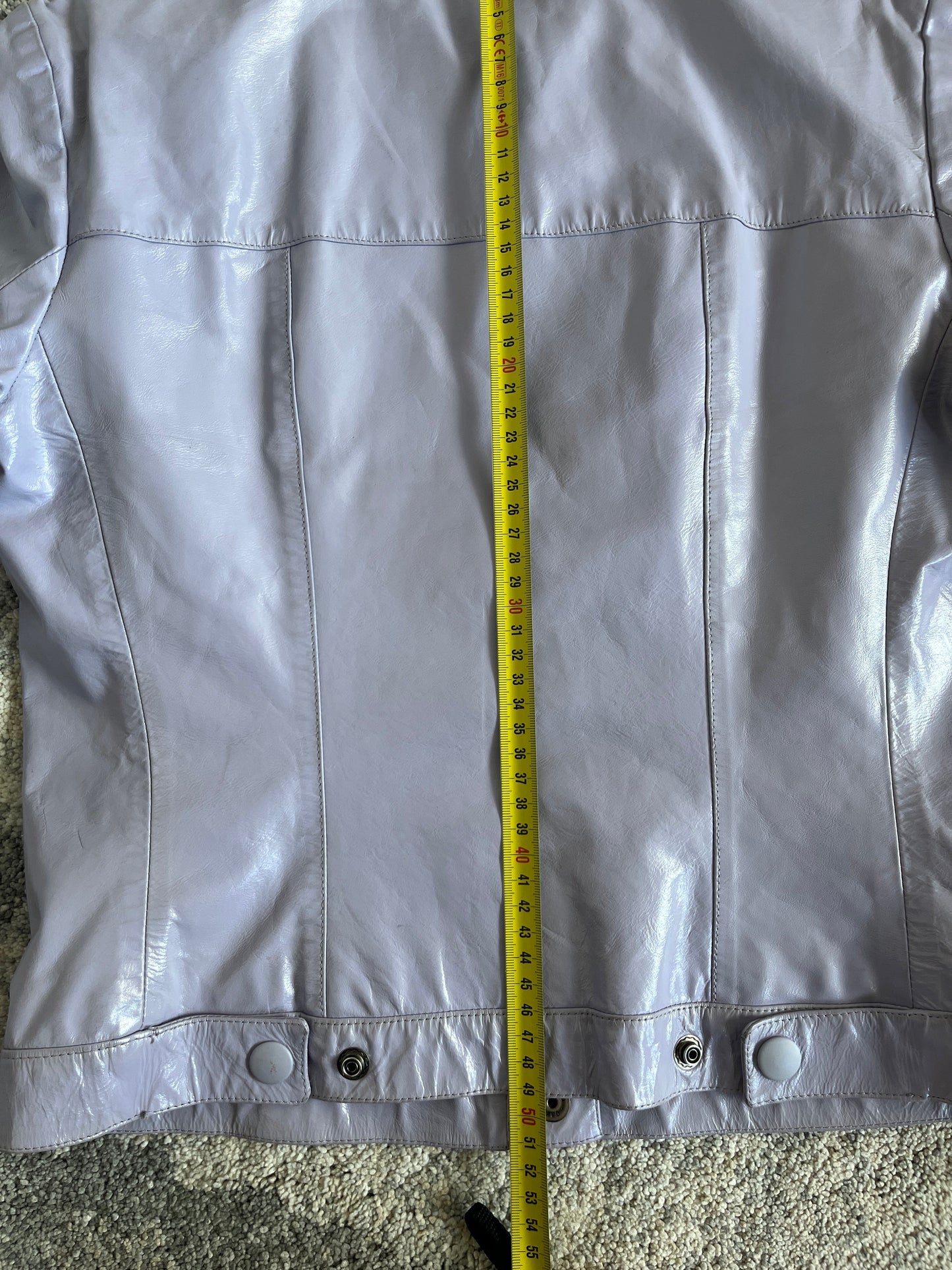 Miu Miu 1998 patent leather jacket