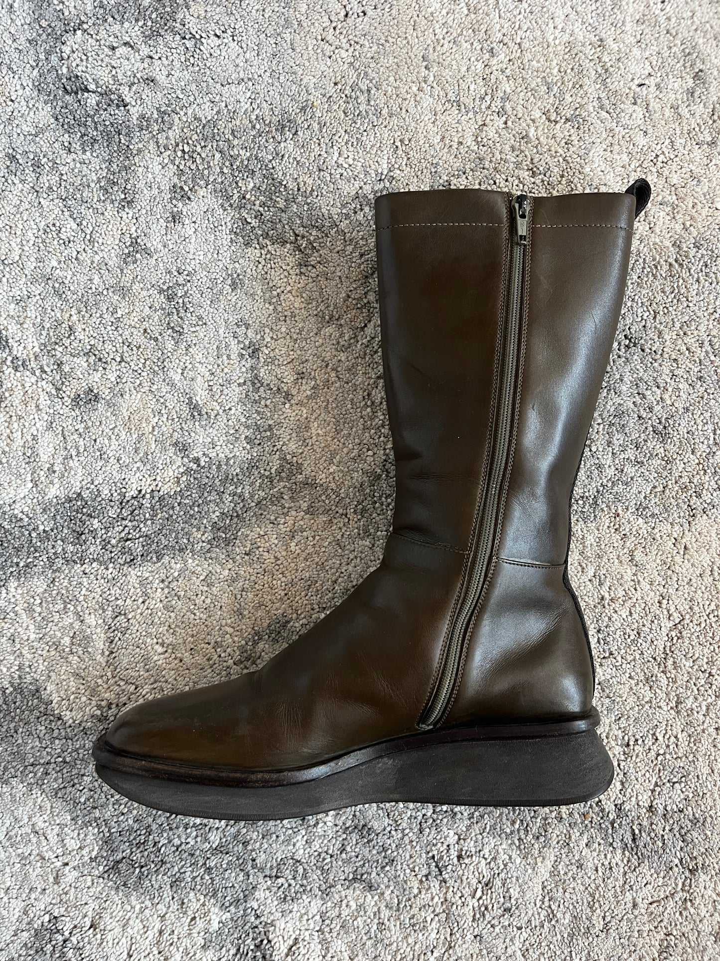 Prada SS1999 leather boots