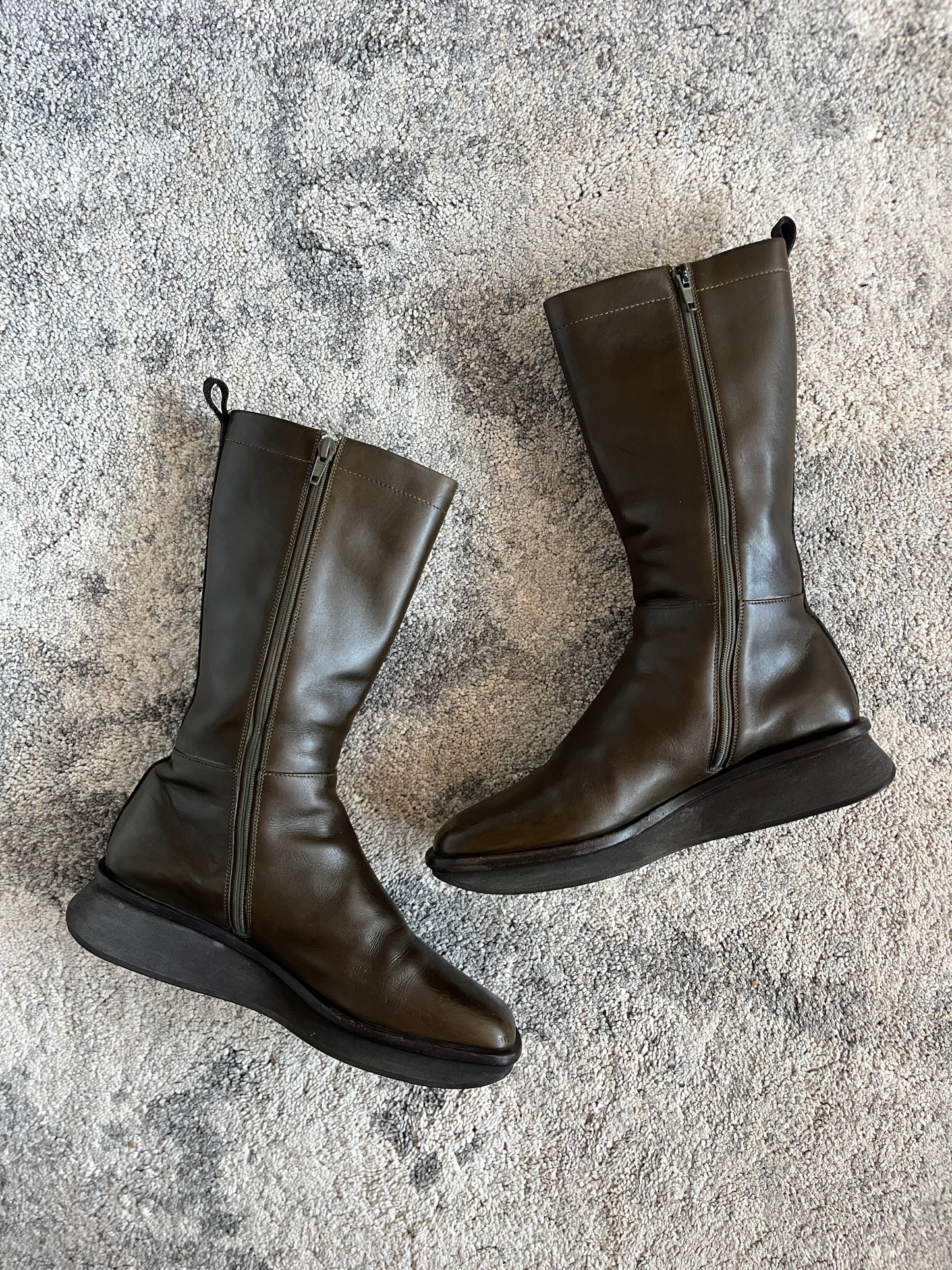 Prada SS1999 leather boots