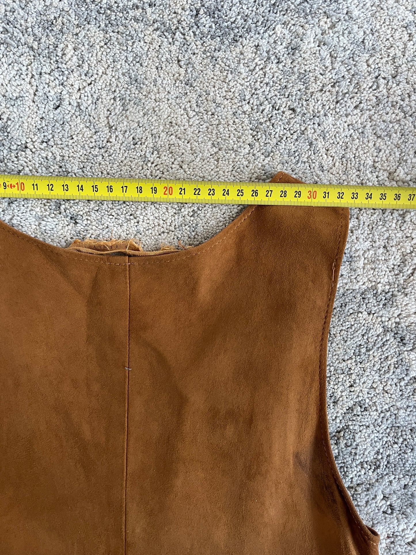 Miu Miu SS1993 suede long dress