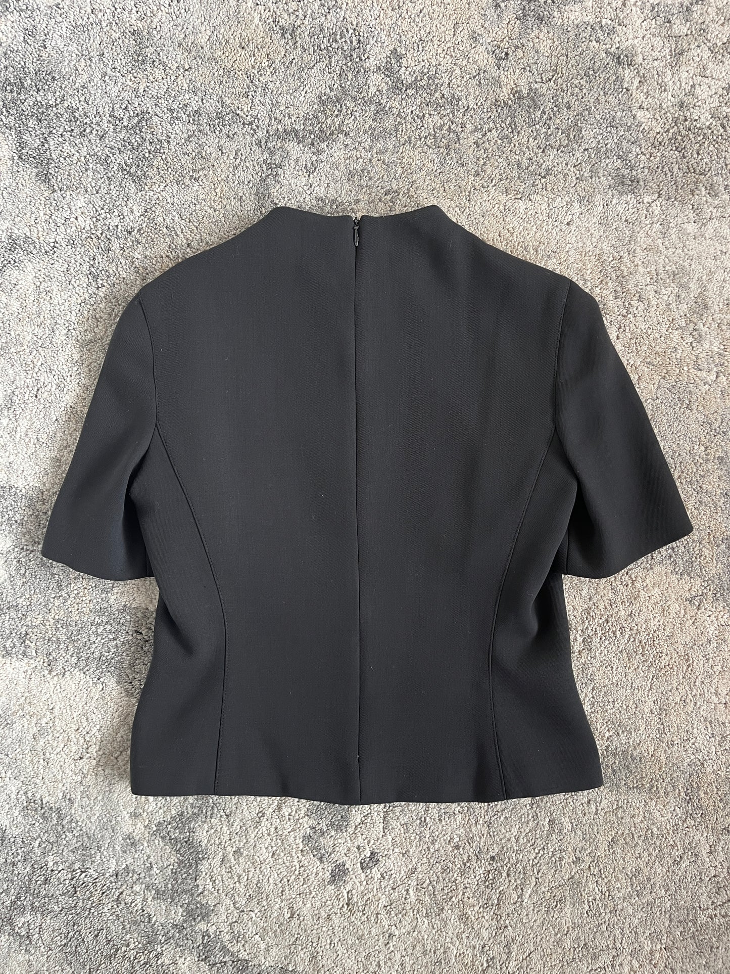 Prada 1999 wool tailored tee shirt