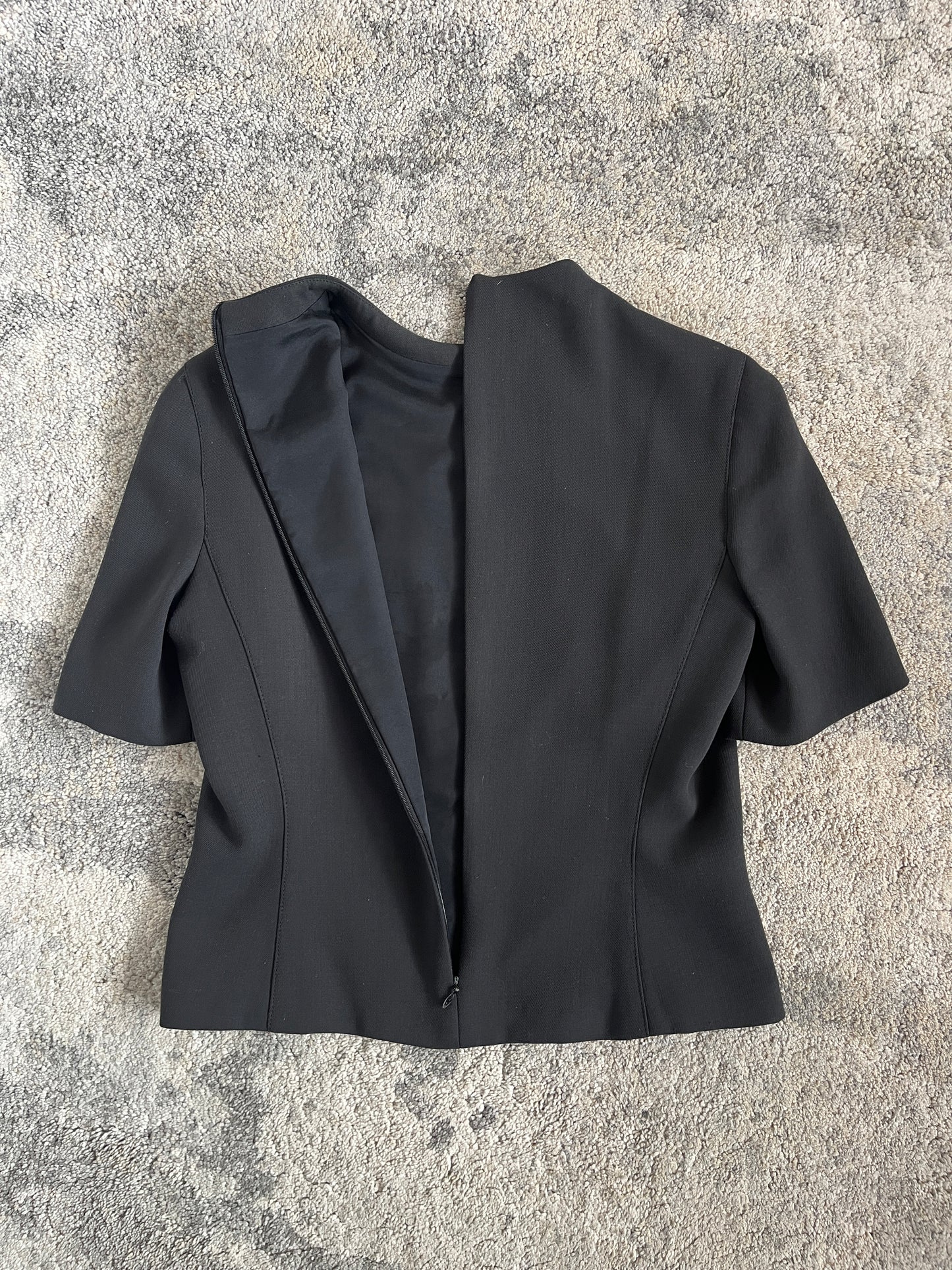 Prada 1999 wool tailored tee shirt