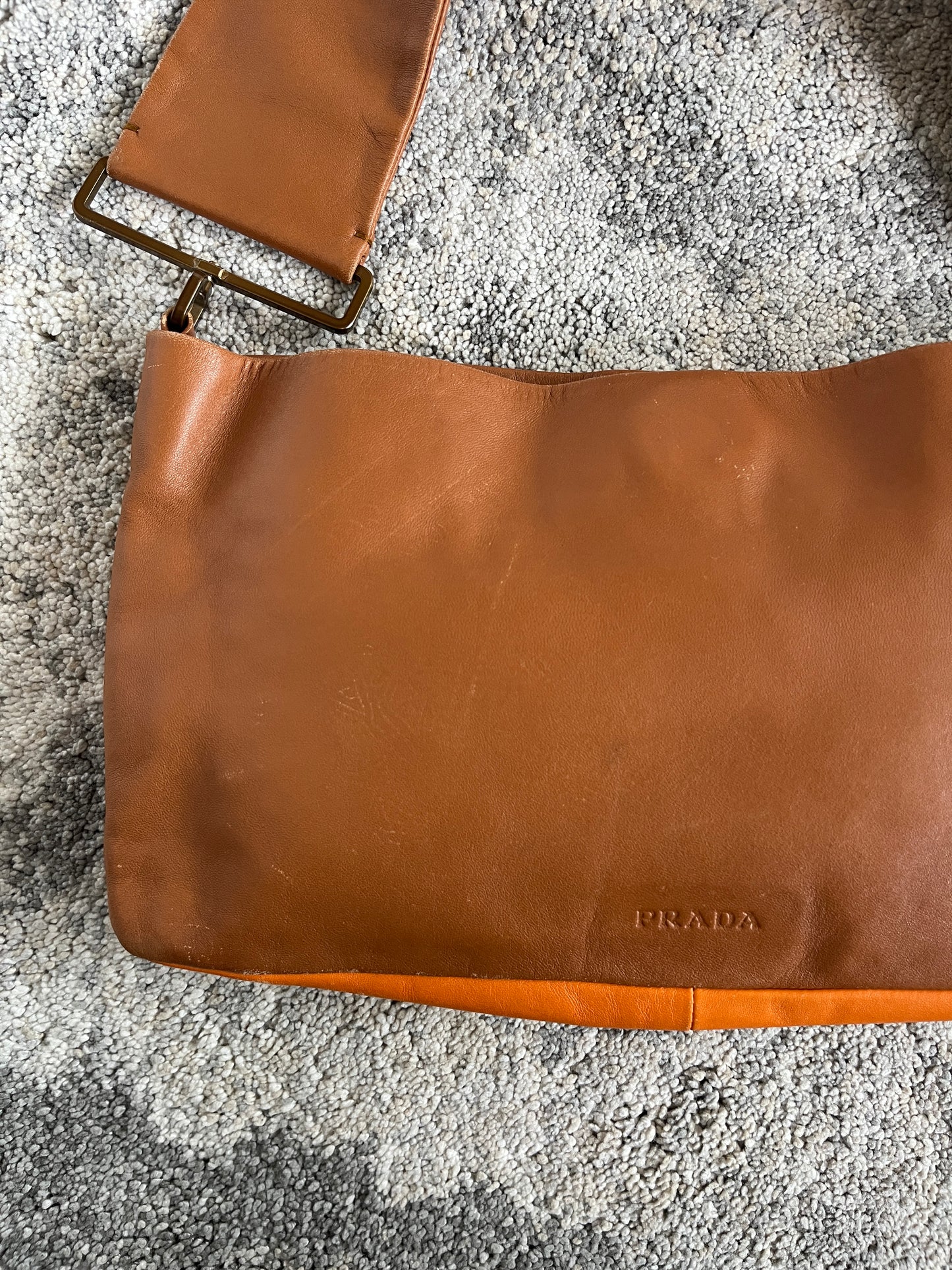 Prada SS2001 leather hand bag
