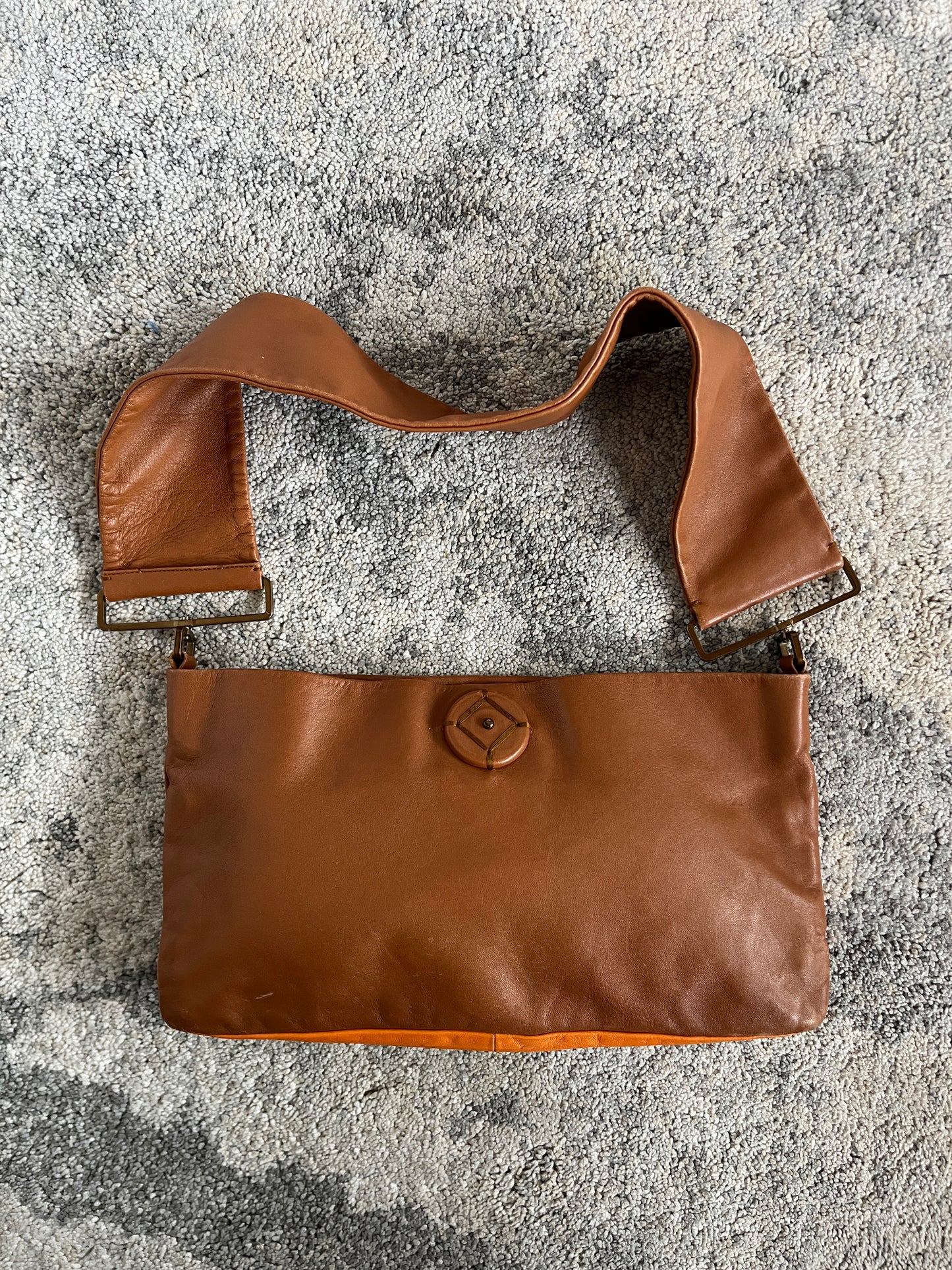 Prada SS2001 leather hand bag
