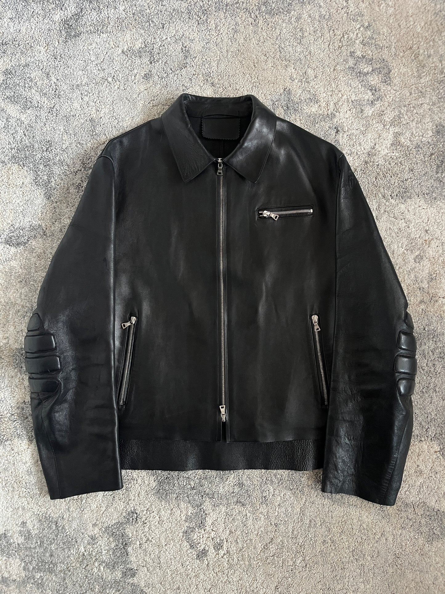 Prada FW1999 leather jacket