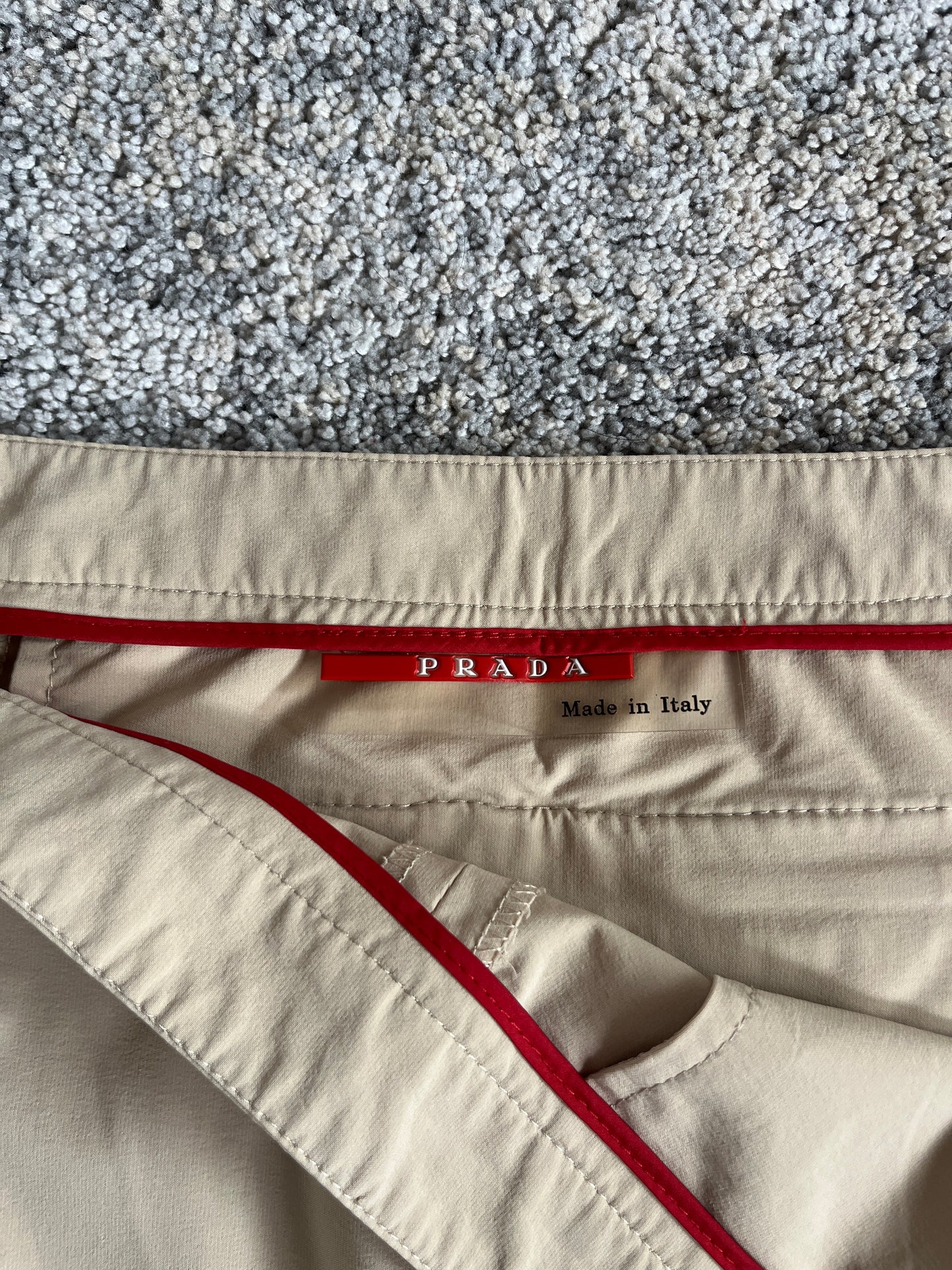 Prada 2000's nylon pants