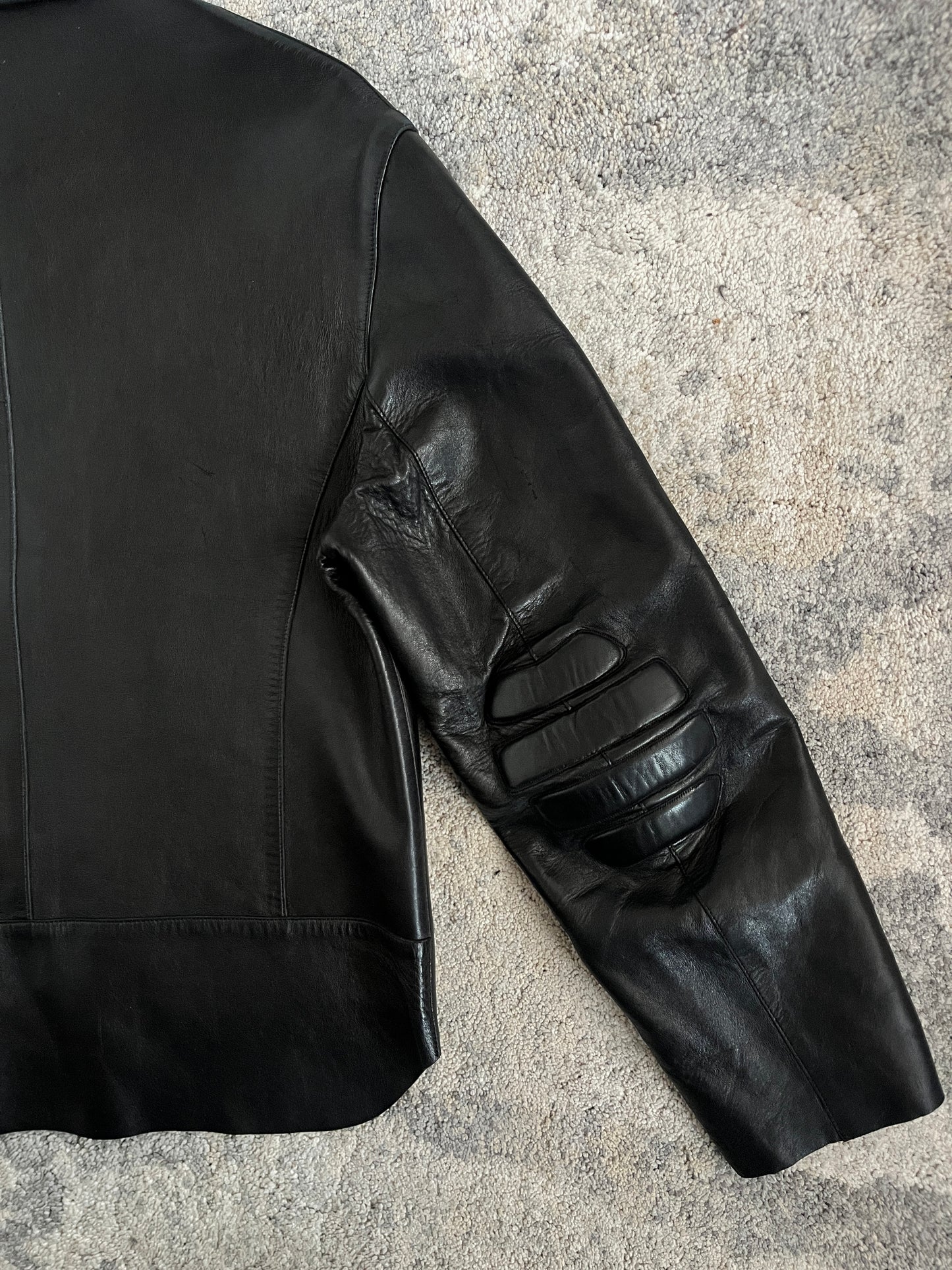 Prada FW1999 leather jacket