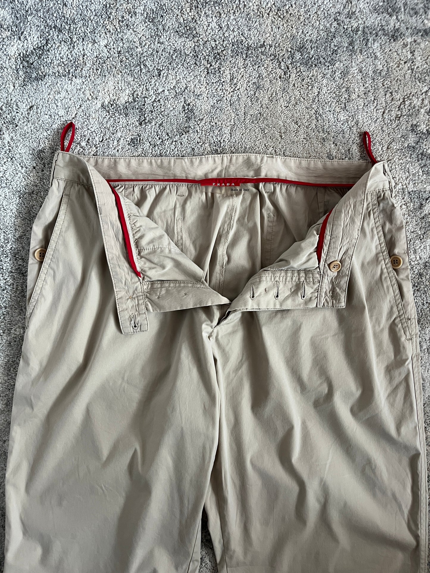 Prada 2000's cotton pants