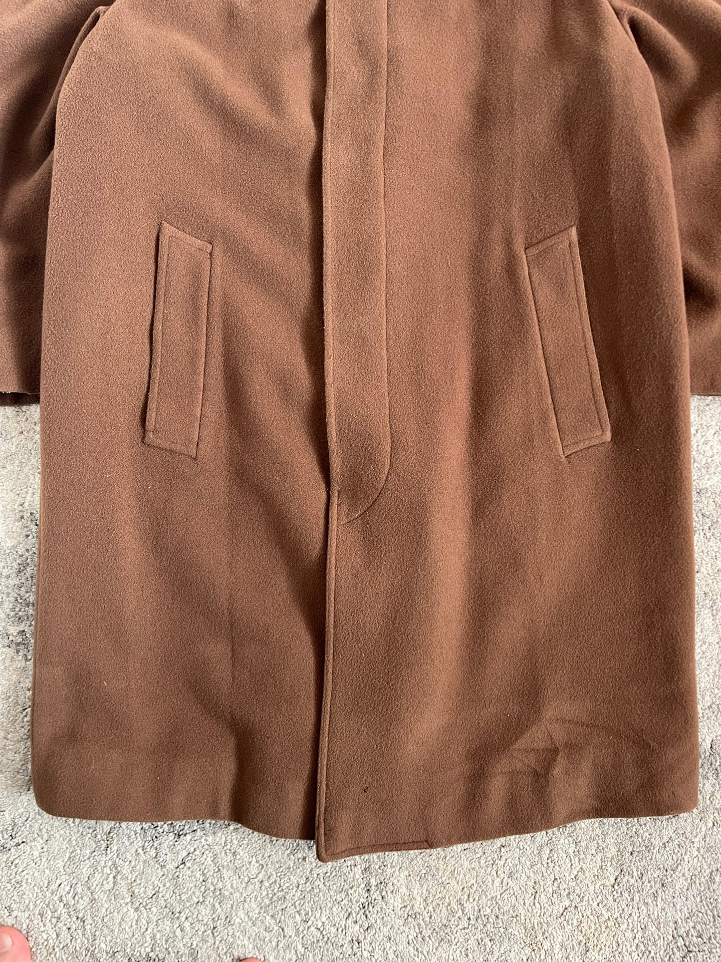 Emporio Armani 2000's wool long coat