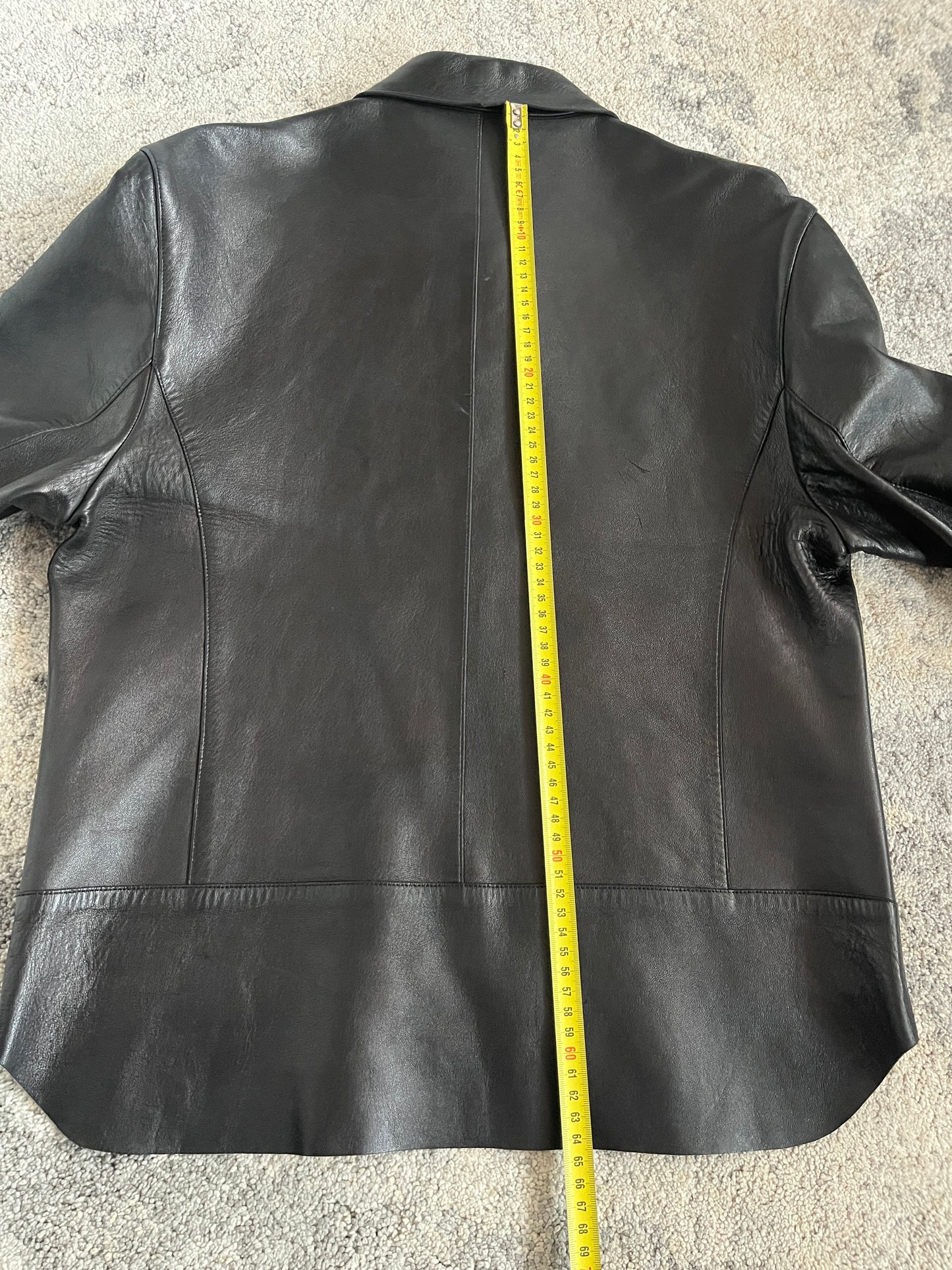 Prada FW1999 leather jacket