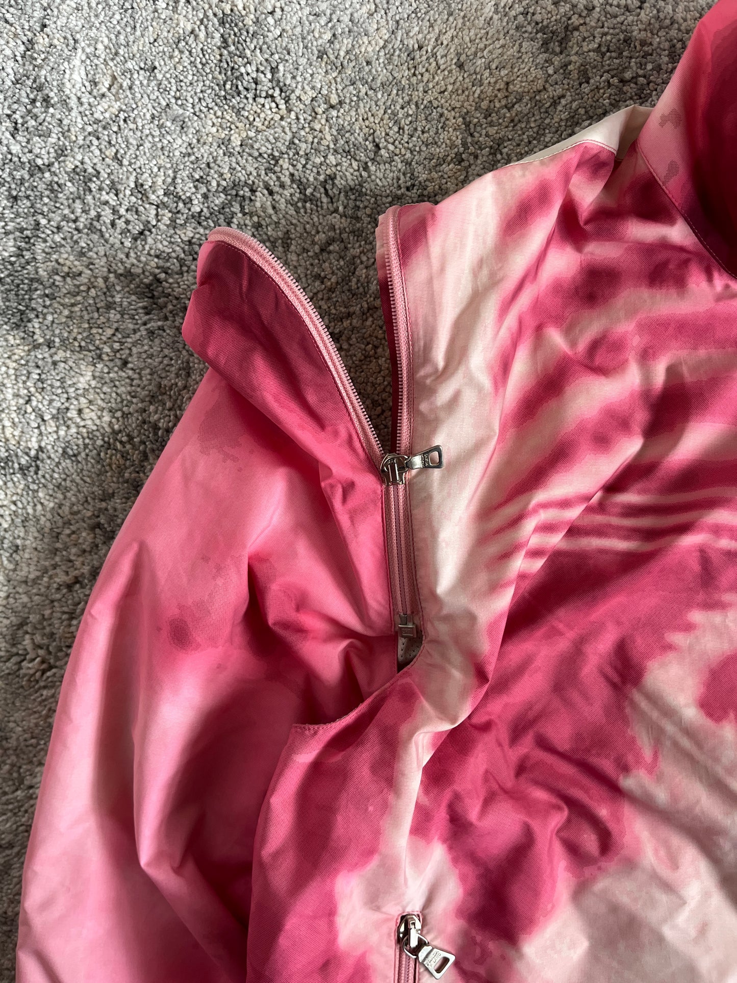 Prada SS2000 print convertible nylon jacket