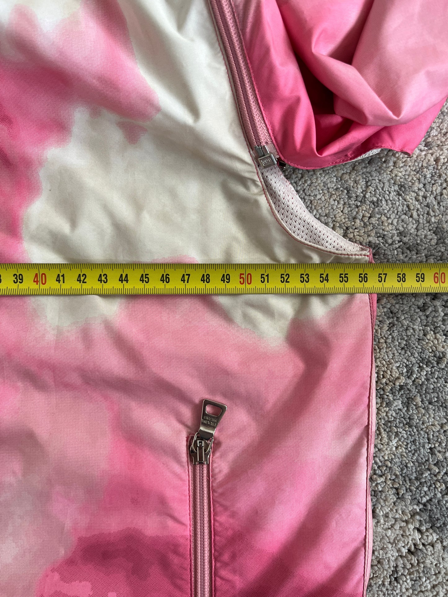 Prada SS2000 print convertible nylon jacket