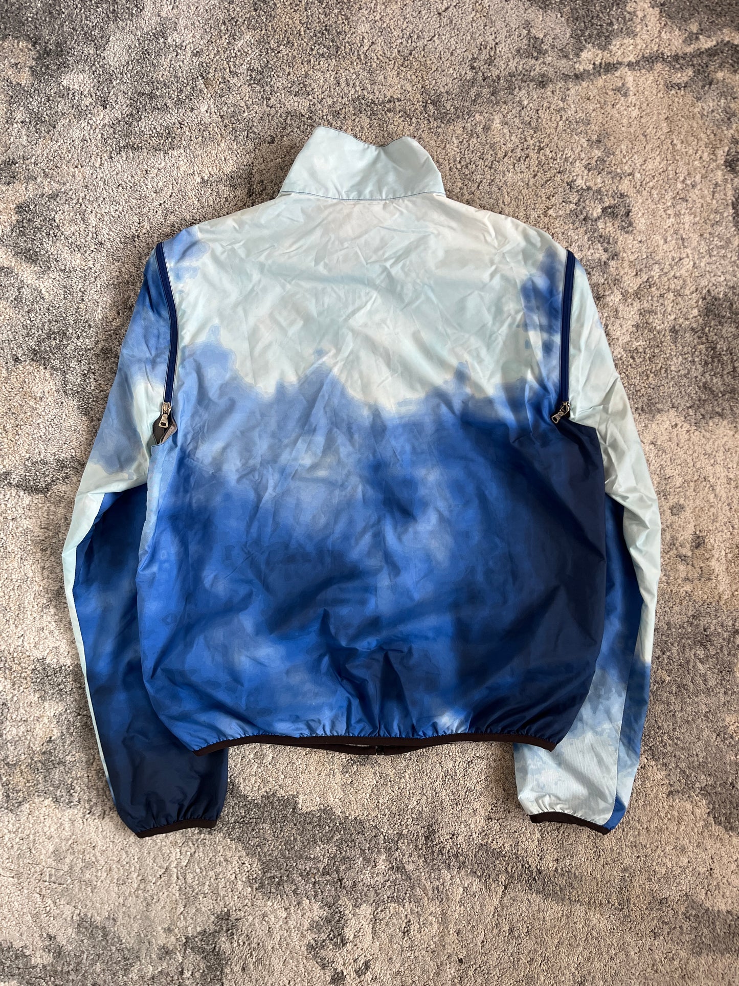Prada SS2000 print convertible nylon jacket