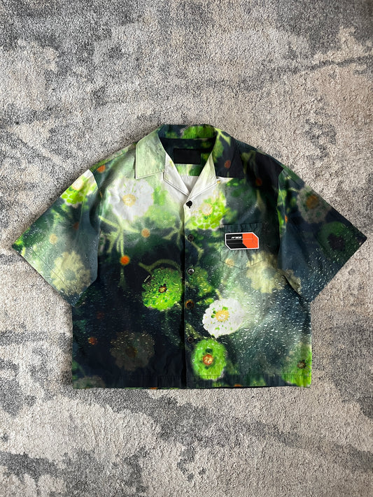 Prada SS2018 cotton bowling shirt